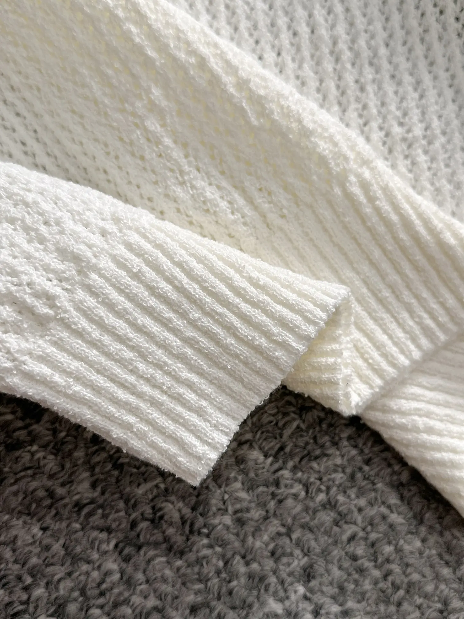 Open-Knit Mesh Polo Shirt D21013583 — view 6