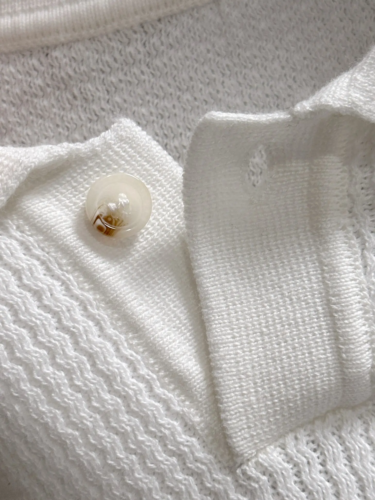 Logo-Appliqué Waffle-Knit Polo Shirt D21013600 — view 4