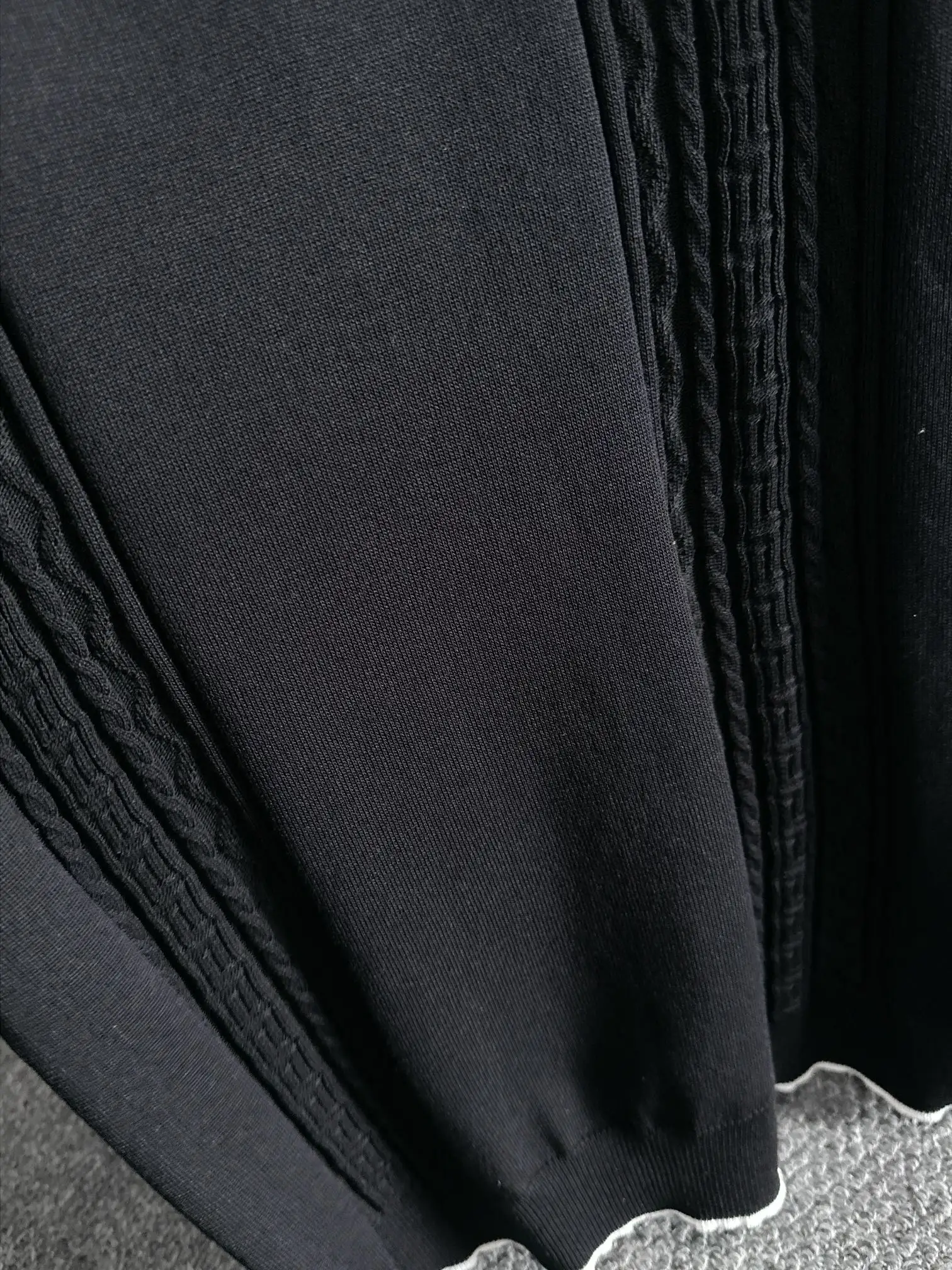 Cable-Knit Quarter-Zip Polo Shirt D21013603 — view 6