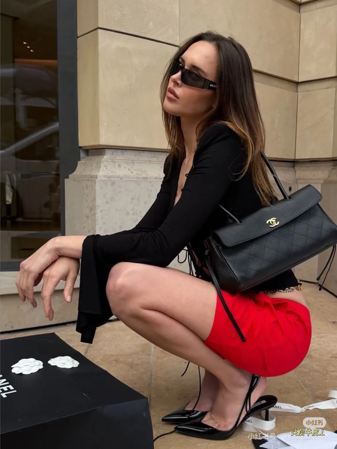 Chanel 26S Leather Baguette Bag D41018486 — view 3
