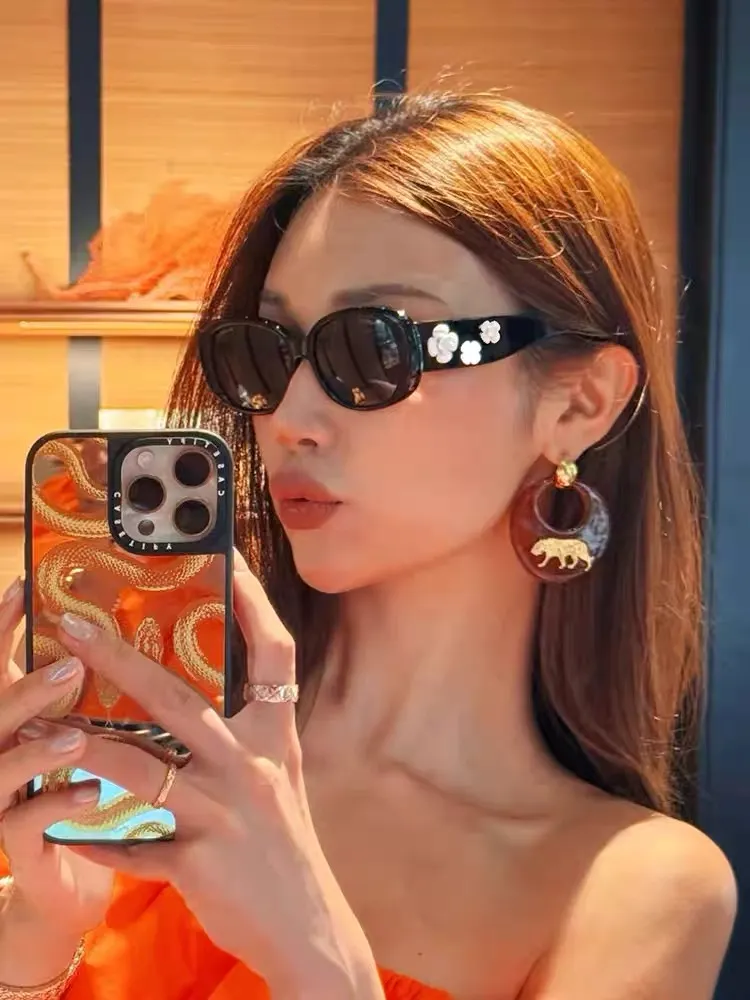 Chanel Camellia Embellished Sunglasses D20017739 — view 5