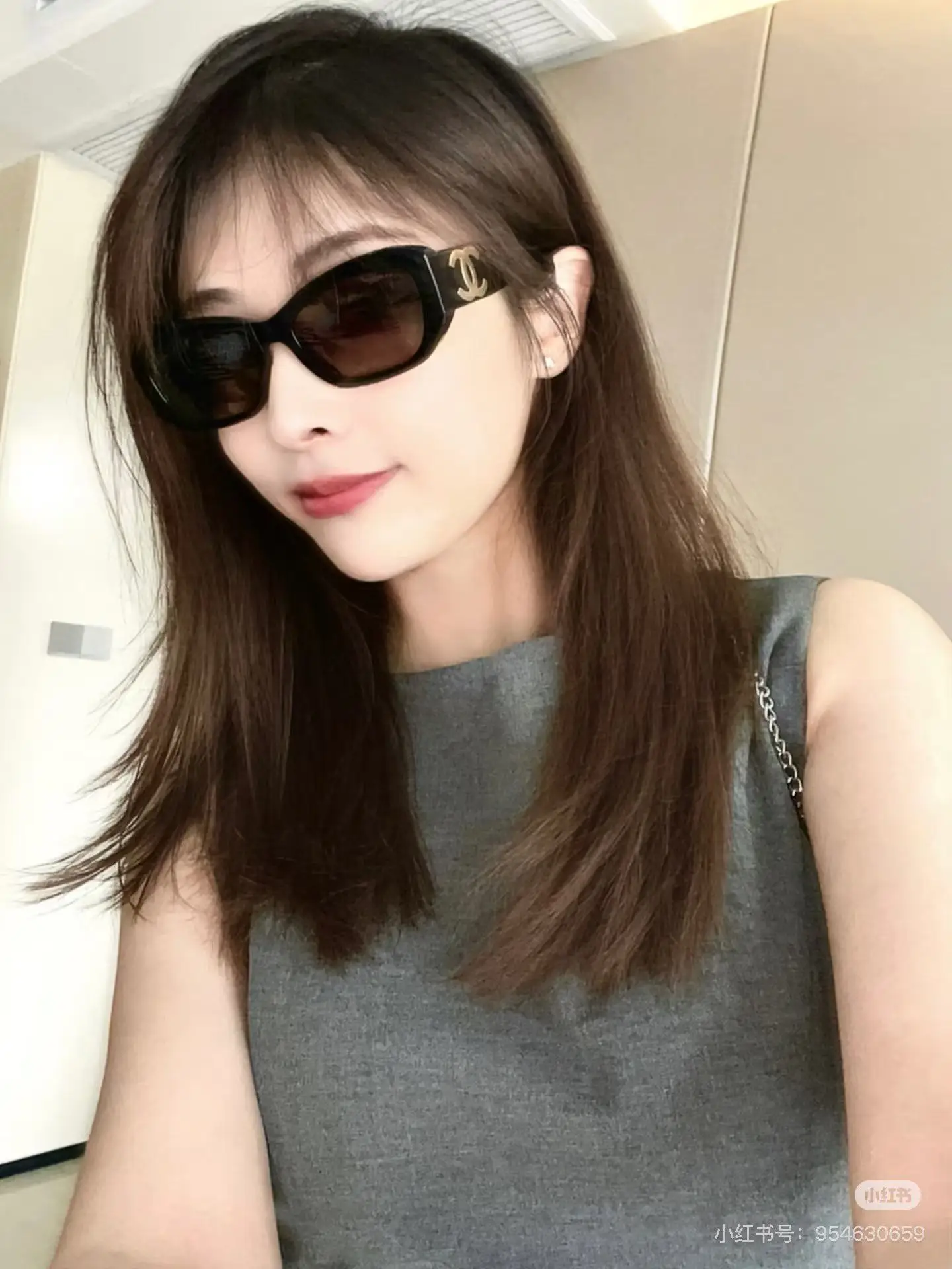 Chanel Square-Frame Sunglasses D20017802