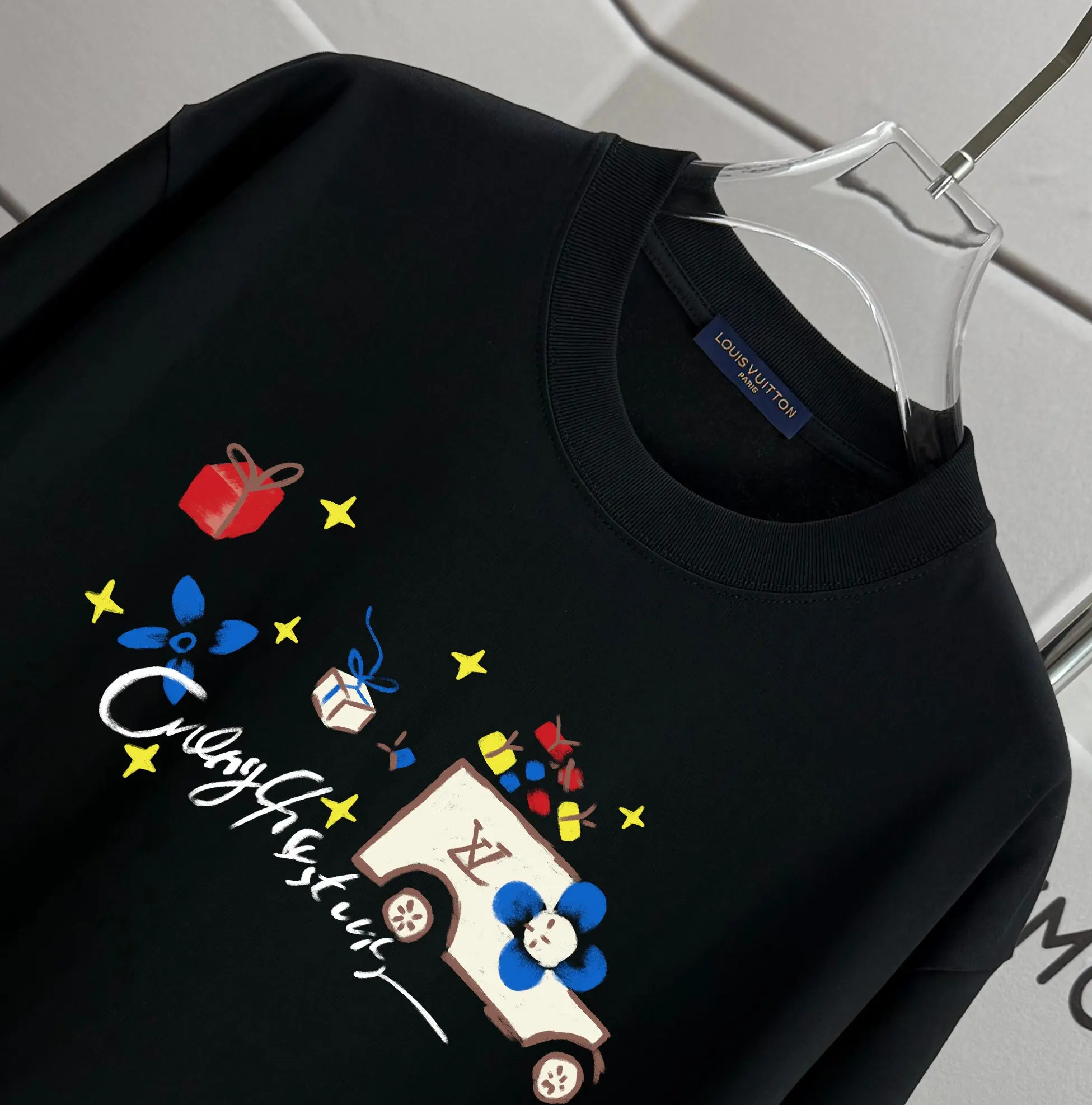 Graphic Print Cotton Jersey T-Shirt D13012594 — view 3