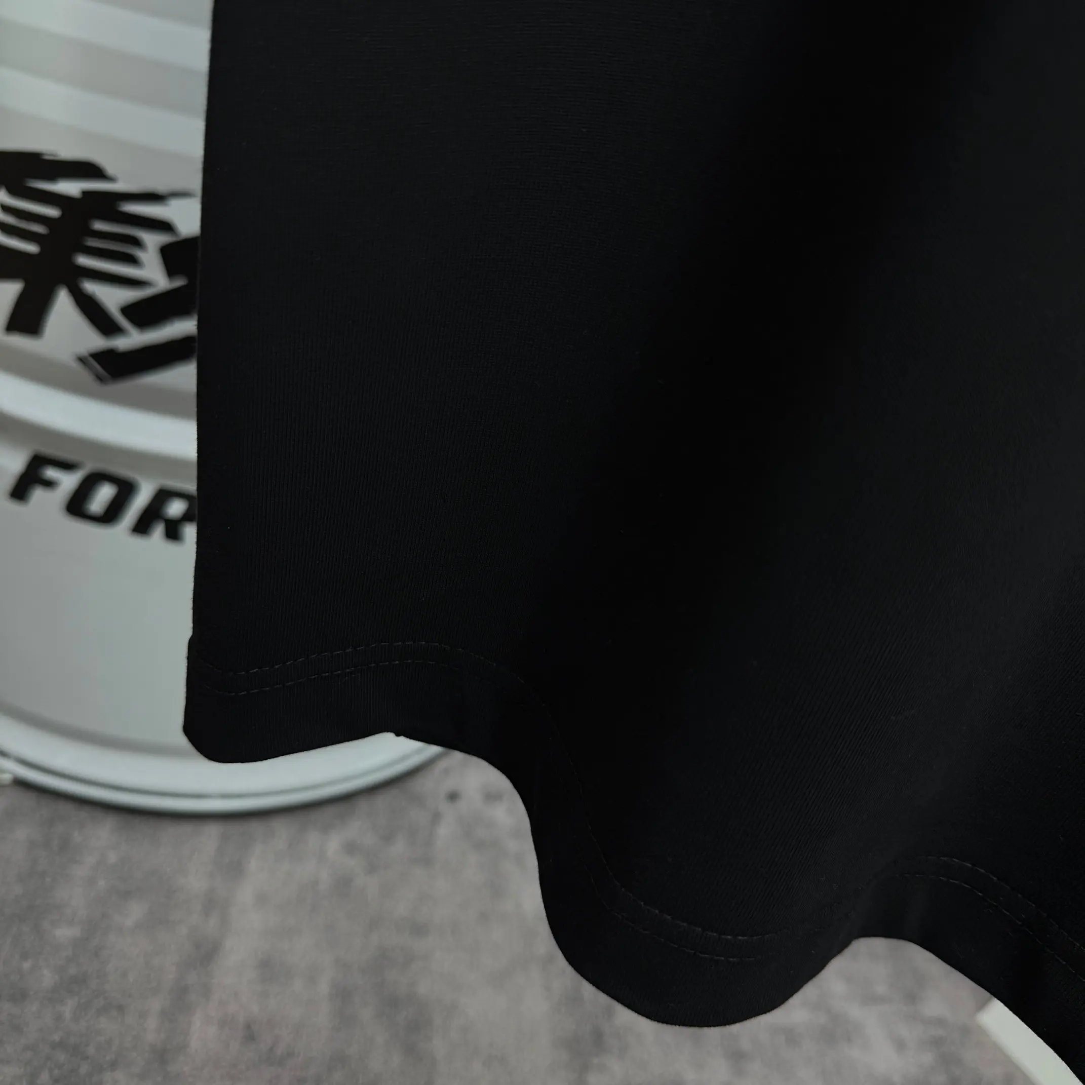 Graffiti Logo Print Cotton T-Shirt D13012586 — view 8