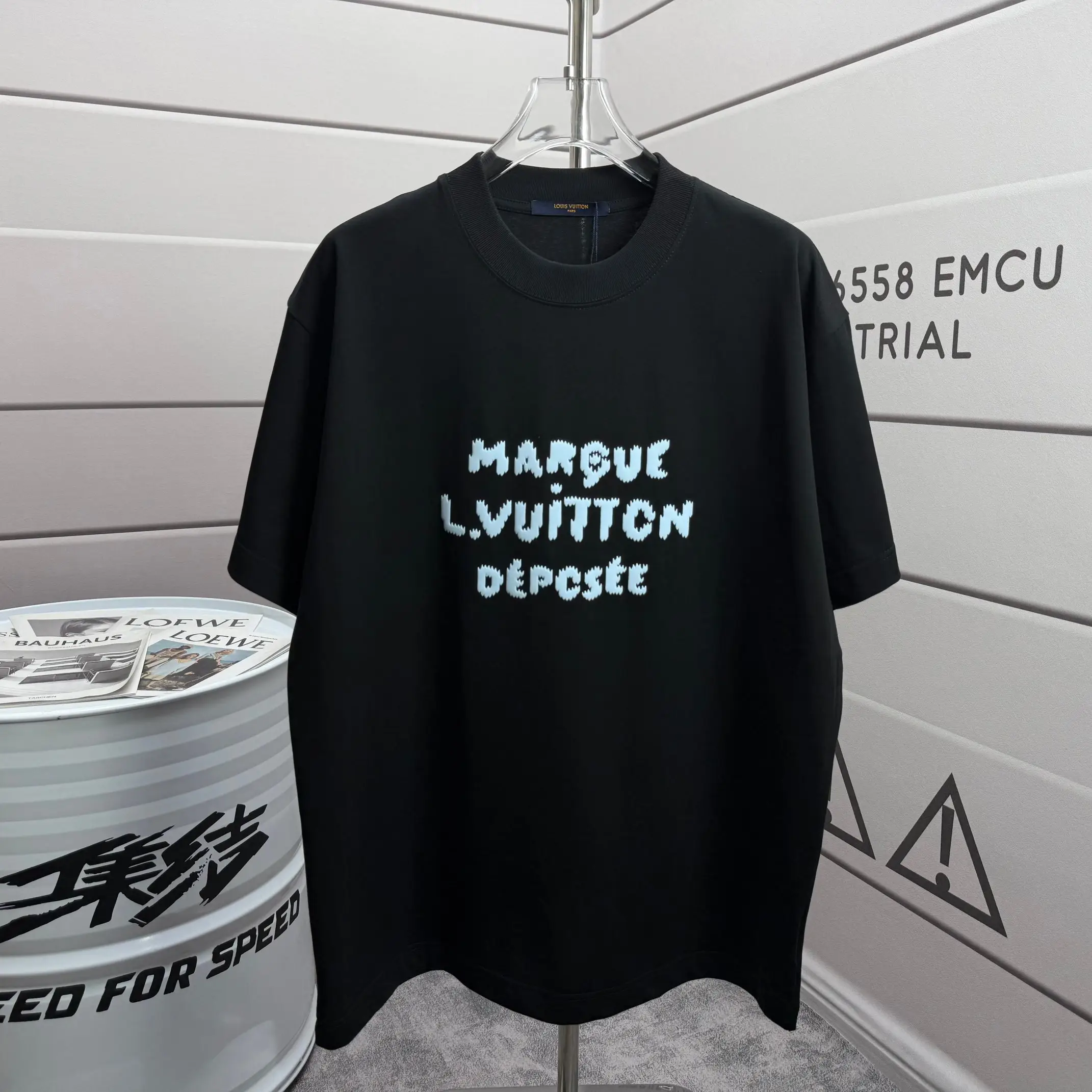 Logo Print Cotton Jersey T-Shirt D13515579