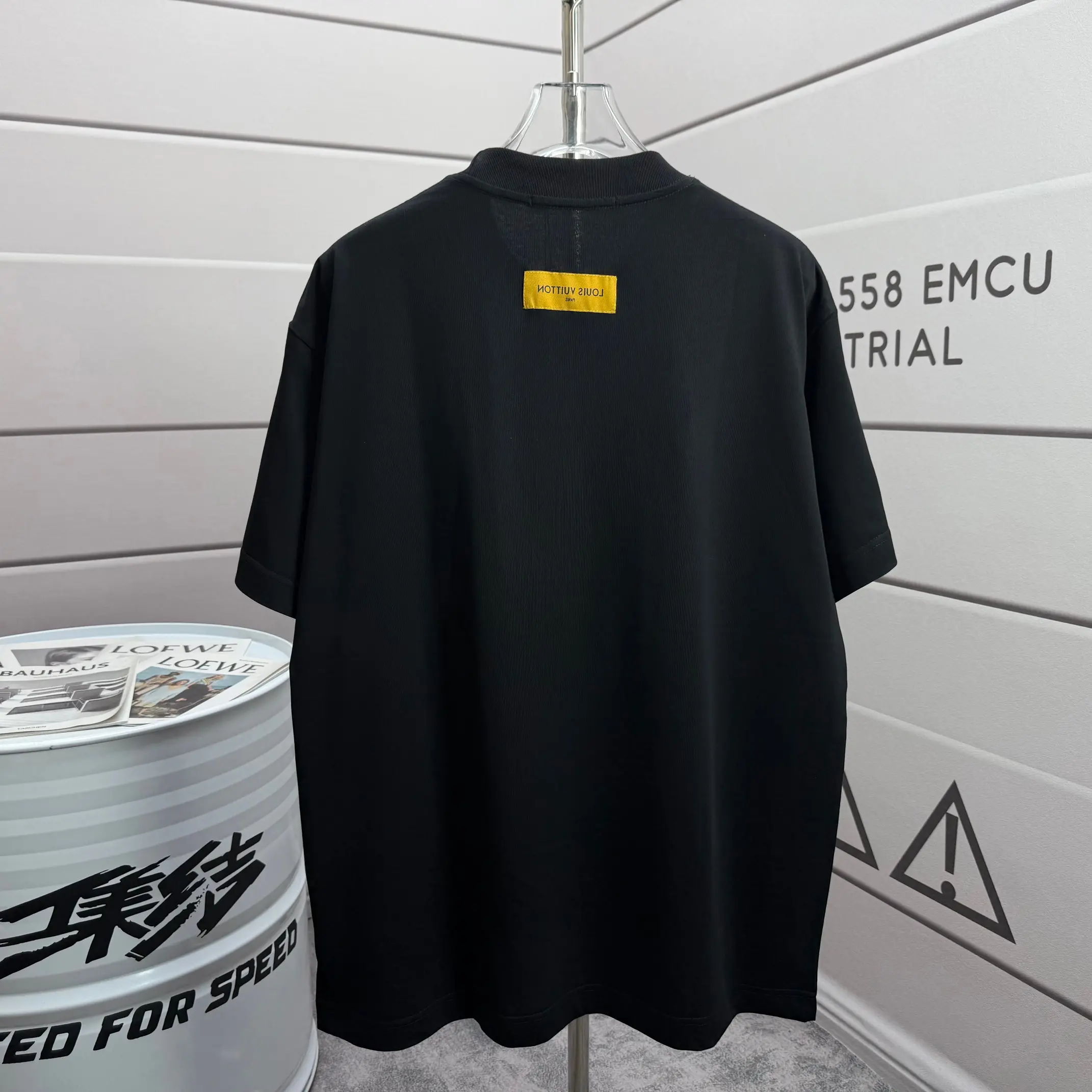 Logo Print Cotton Jersey T-Shirt D13515579 — view 2