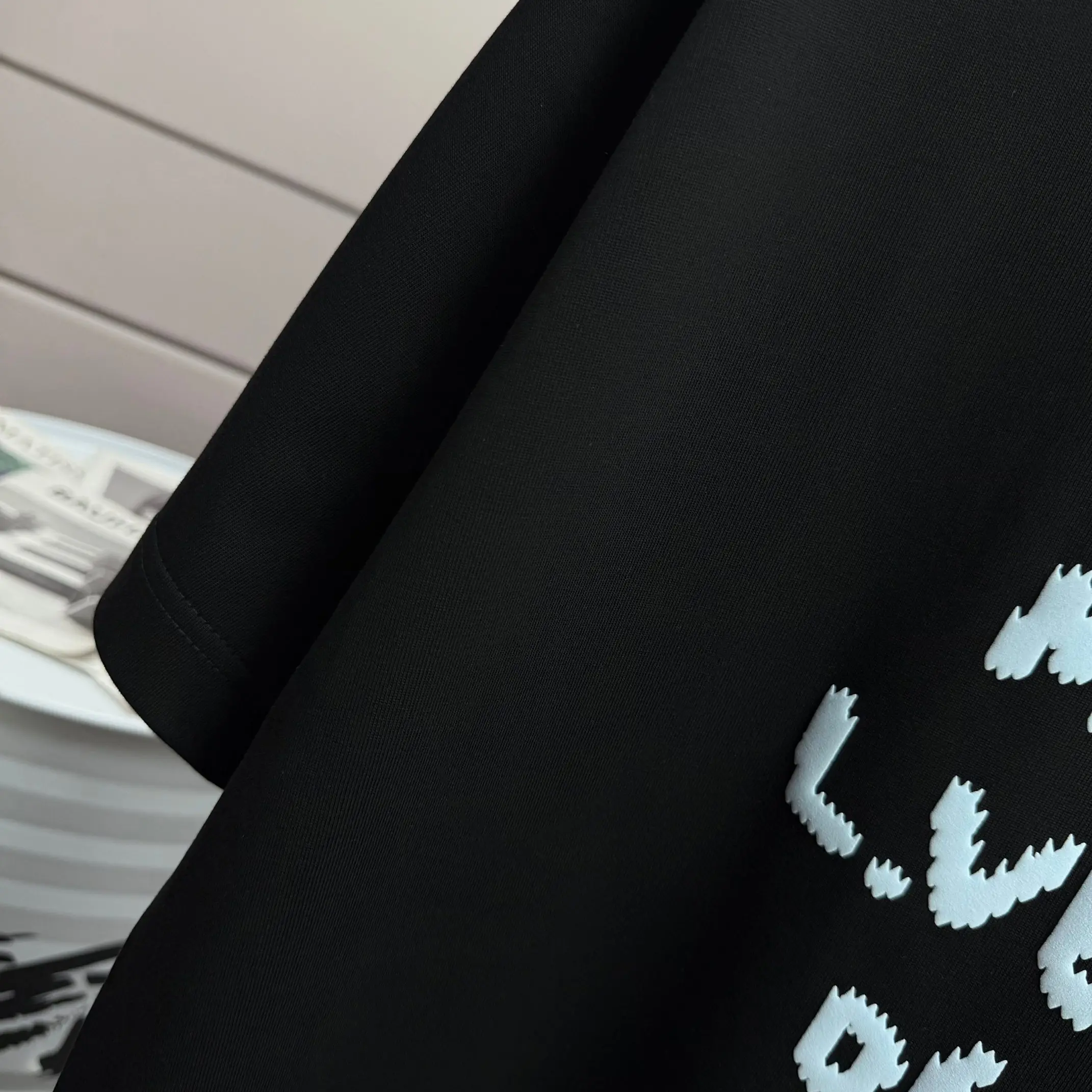 Logo Print Cotton Jersey T-Shirt D13515579 — view 4