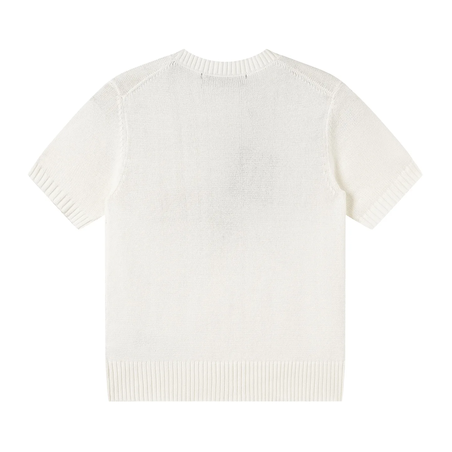 Monogram Embroidered Wool-Blend Knit Top D15521646 — view 3