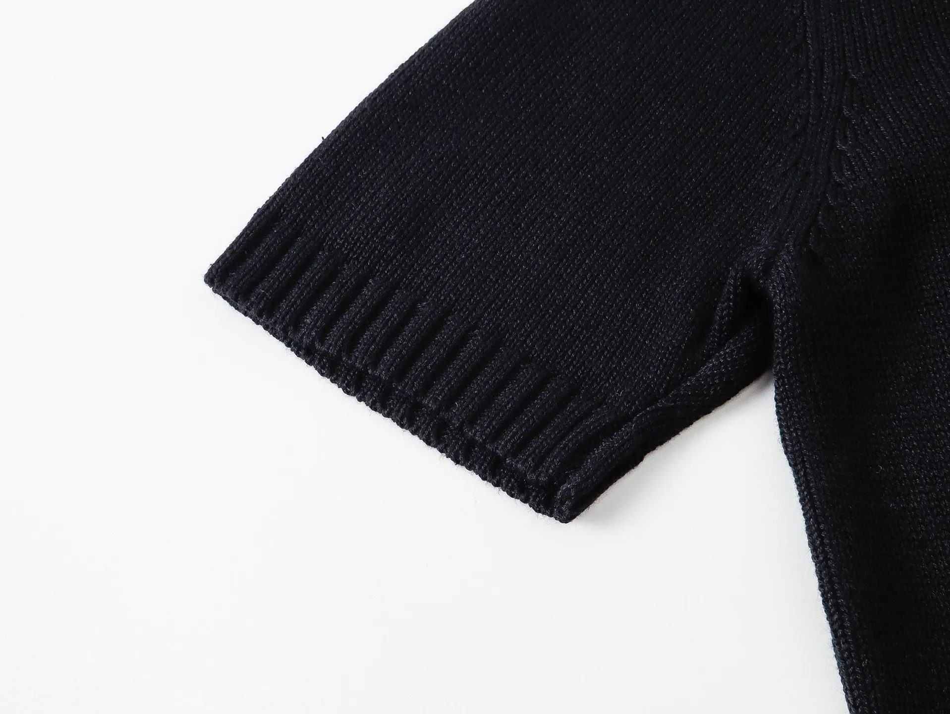 Monogram Embroidered Wool Knit Top D15521645 — view 8