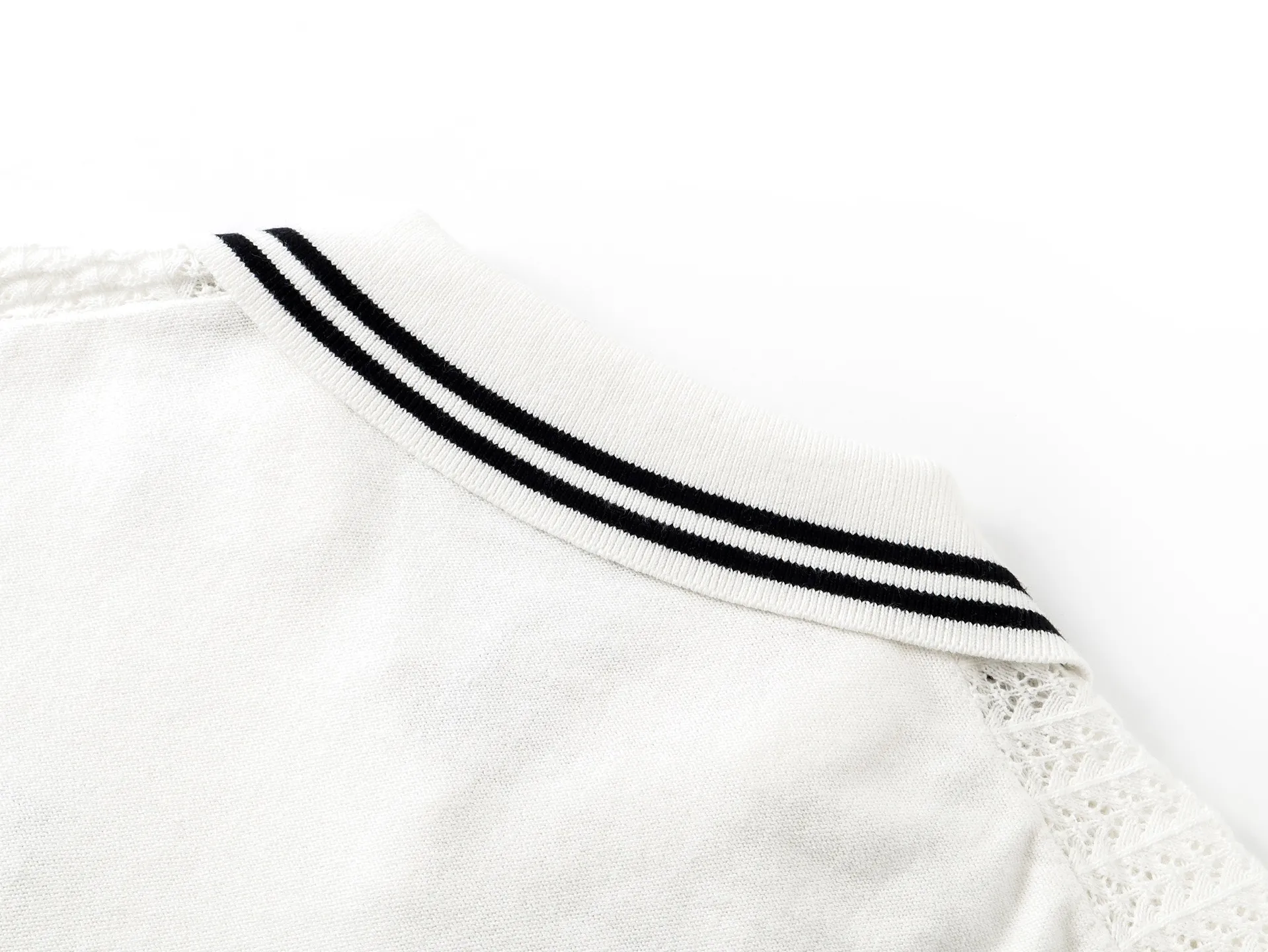 Open-Knit Cotton Polo Shirt D16021644 — view 5