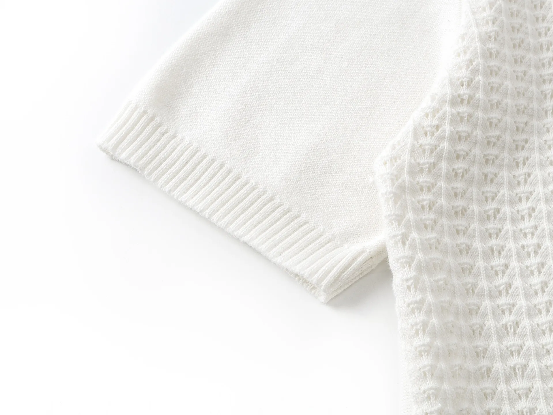 Open-Knit Cotton Polo Shirt D16021644 — view 7