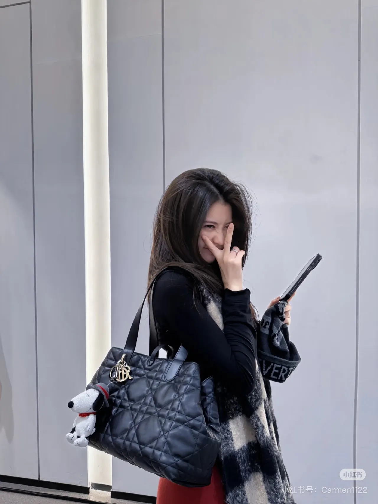 Quilted Leather Top-Handle Bag D79018557 — view 4
