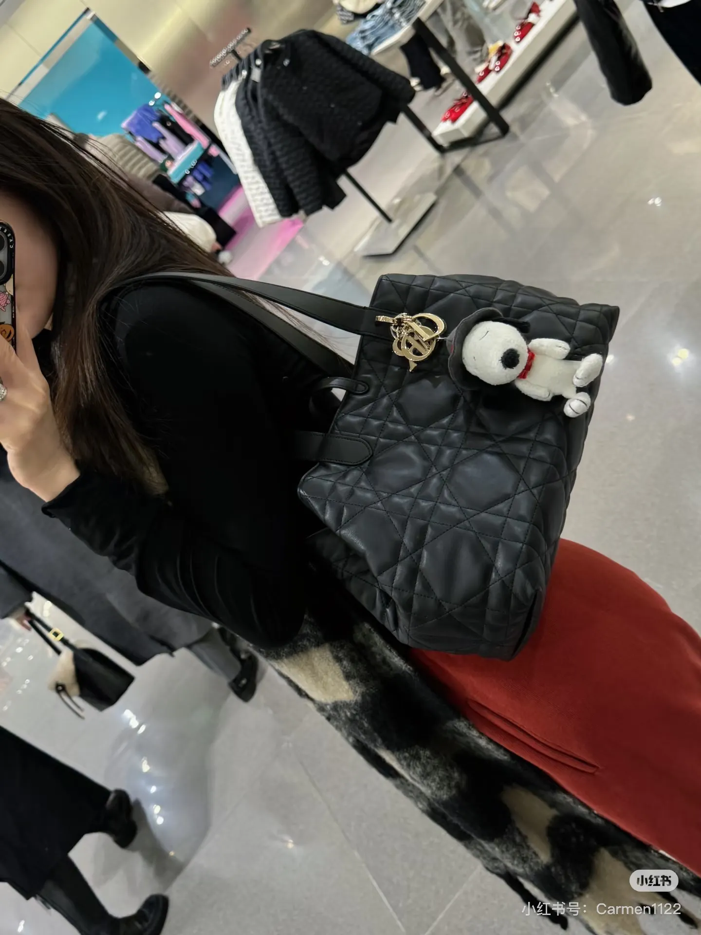 Quilted Leather Top-Handle Bag D79018557 — view 10