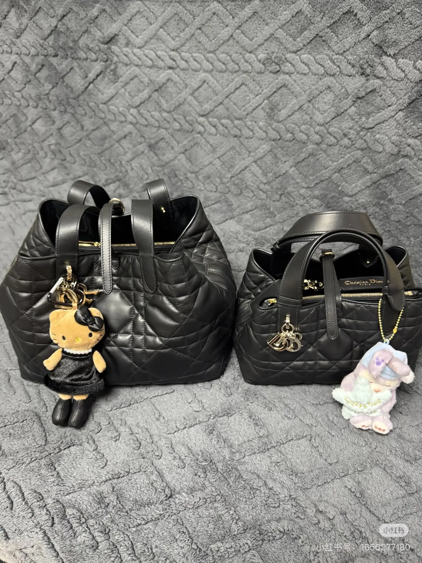 Quilted Leather Top-Handle Bag D79018557 — view 11