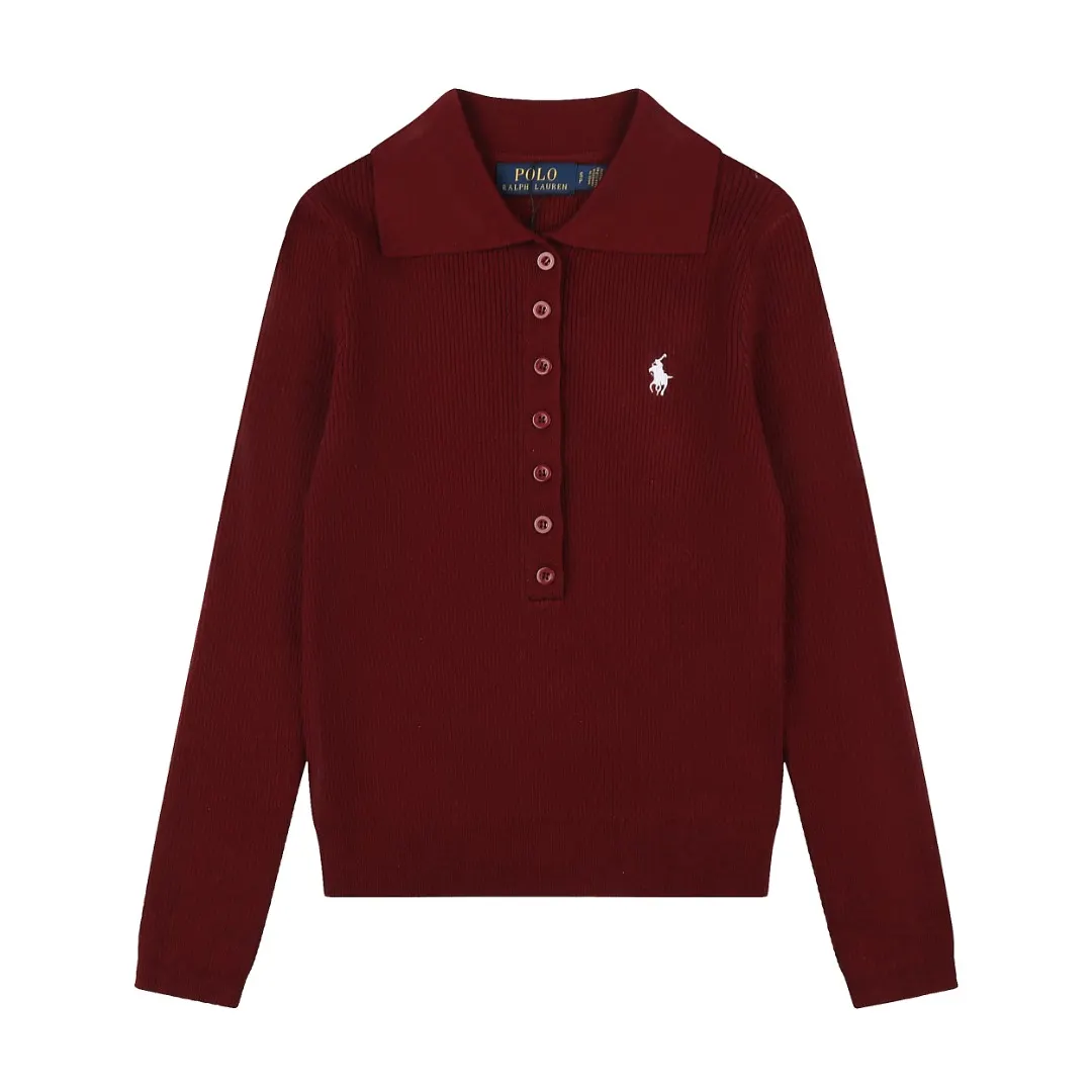 Slim-Fit Wool-Blend Polo Sweater D17022720