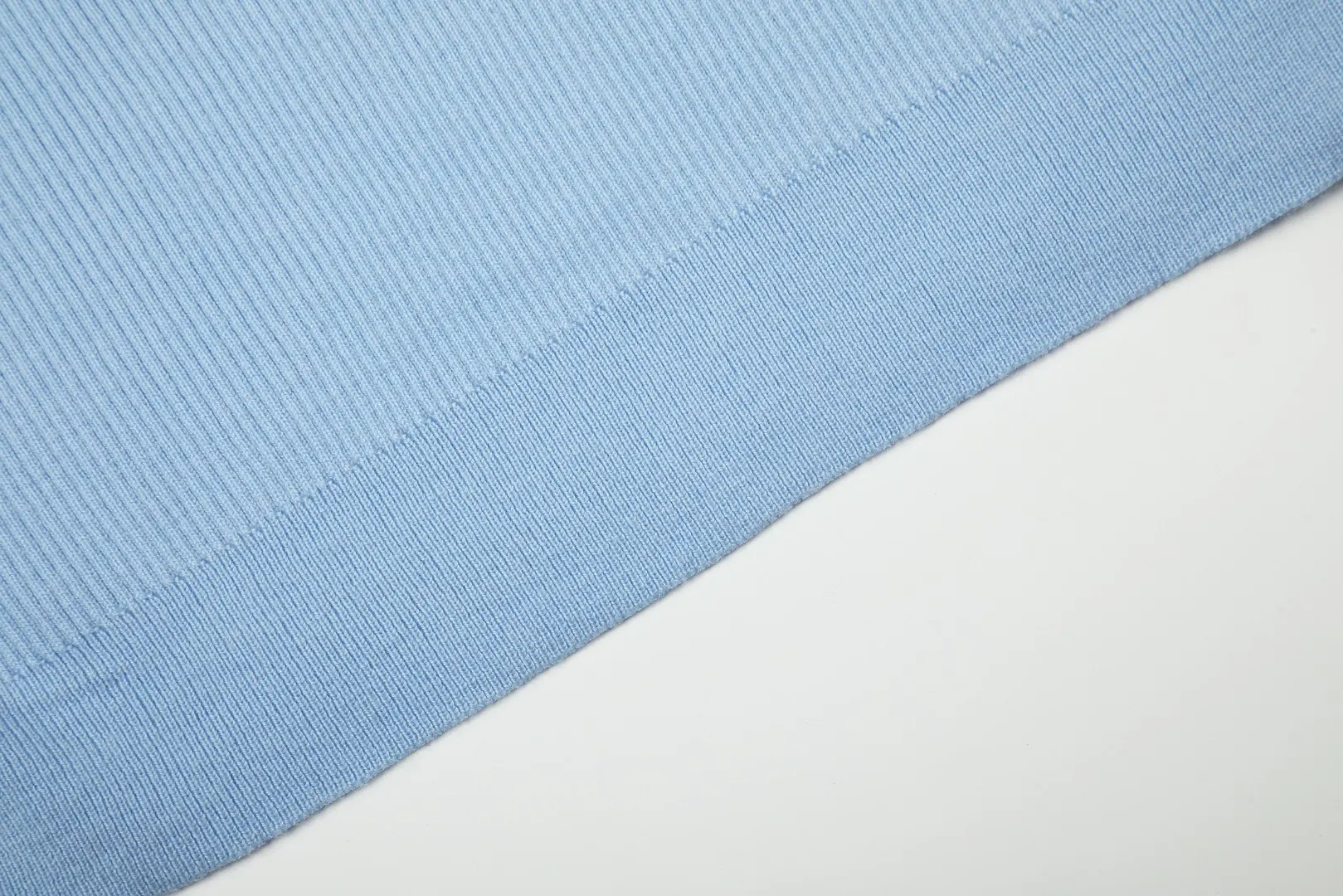 Ribbed Wool-Blend Polo Sweater D17022964 — view 6