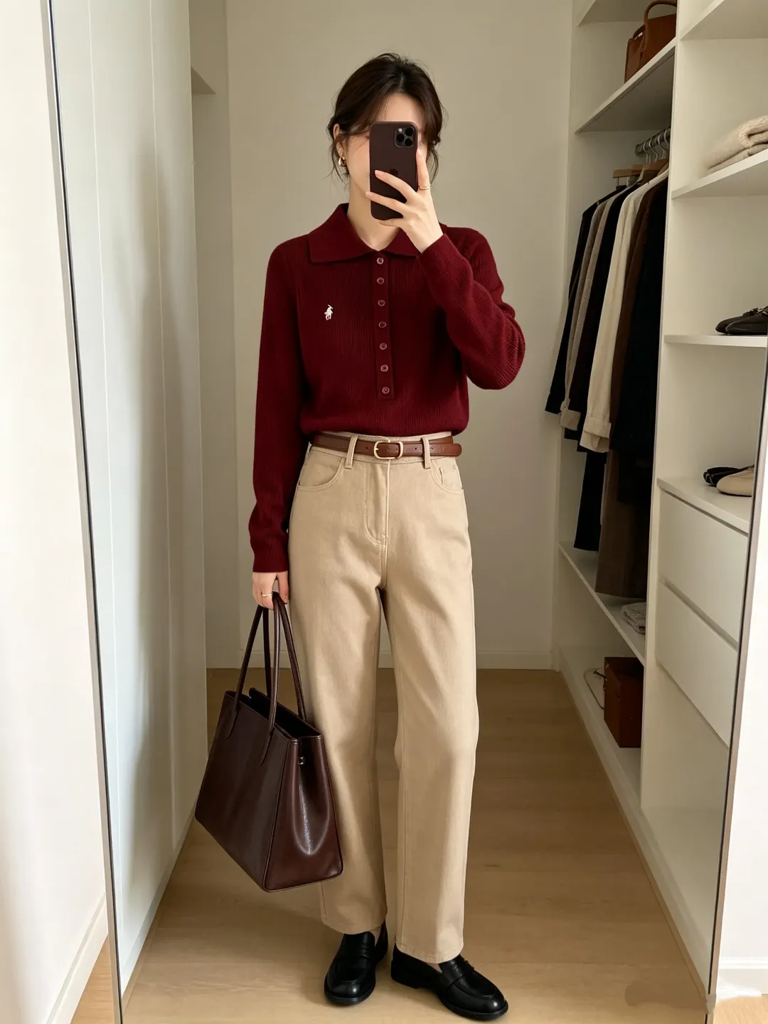 Slim-Fit Wool-Blend Polo Sweater D17022955 — view 7
