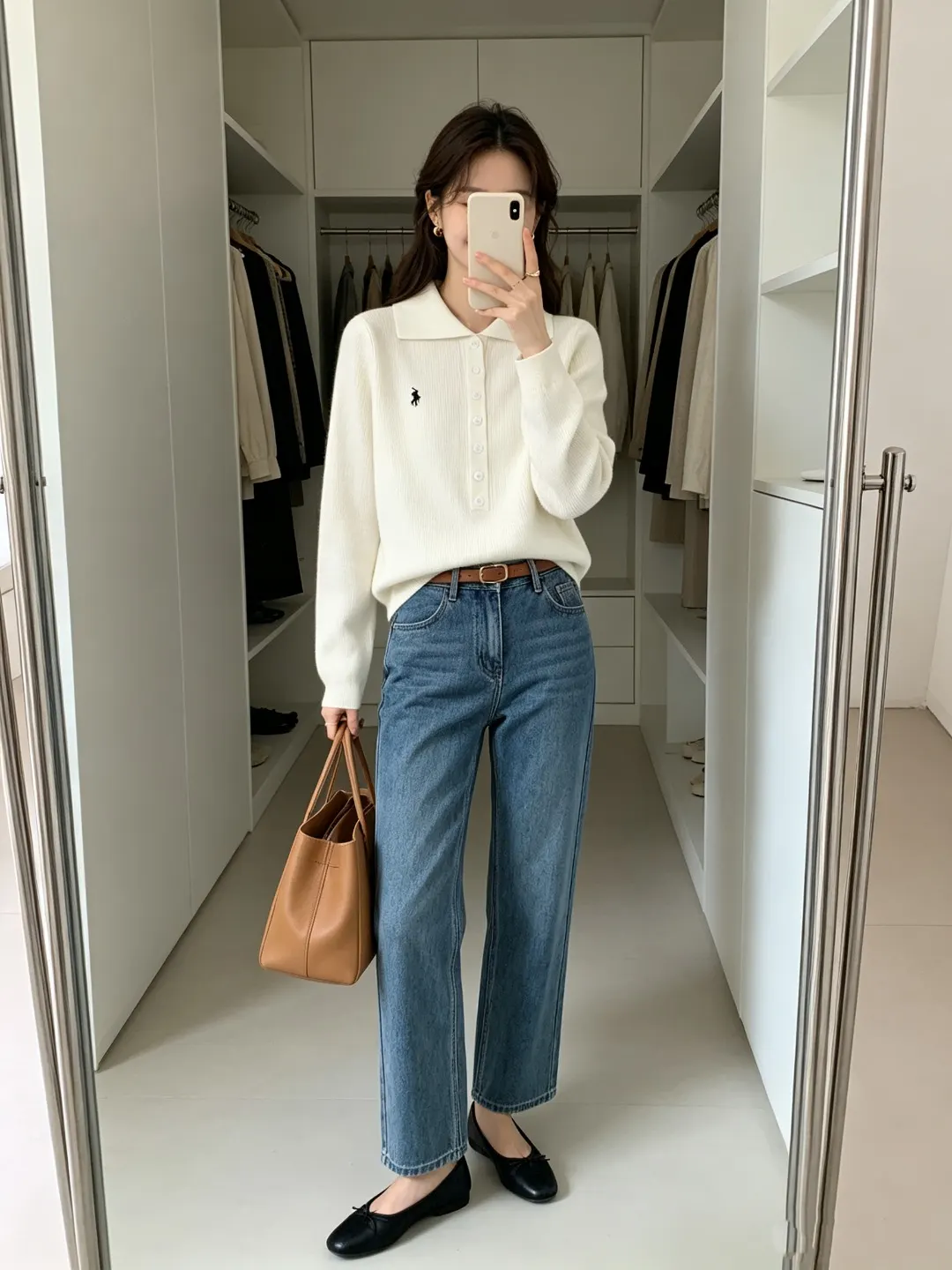 Slim-Fit Wool-Blend Polo Sweater D17022955 — view 10