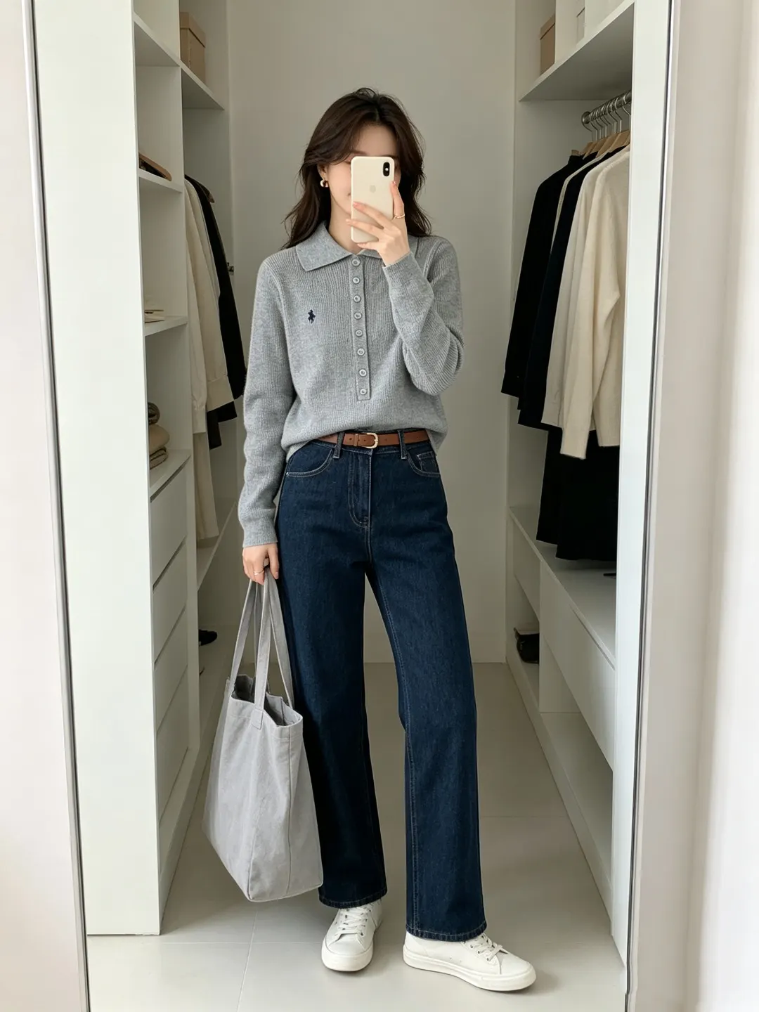 Slim-Fit Wool-Blend Polo Sweater D17022955 — view 13