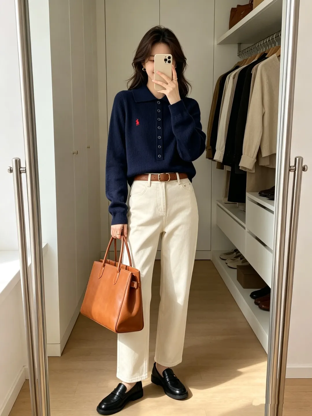 Slim-Fit Wool-Blend Polo Sweater D17022955 — view 14