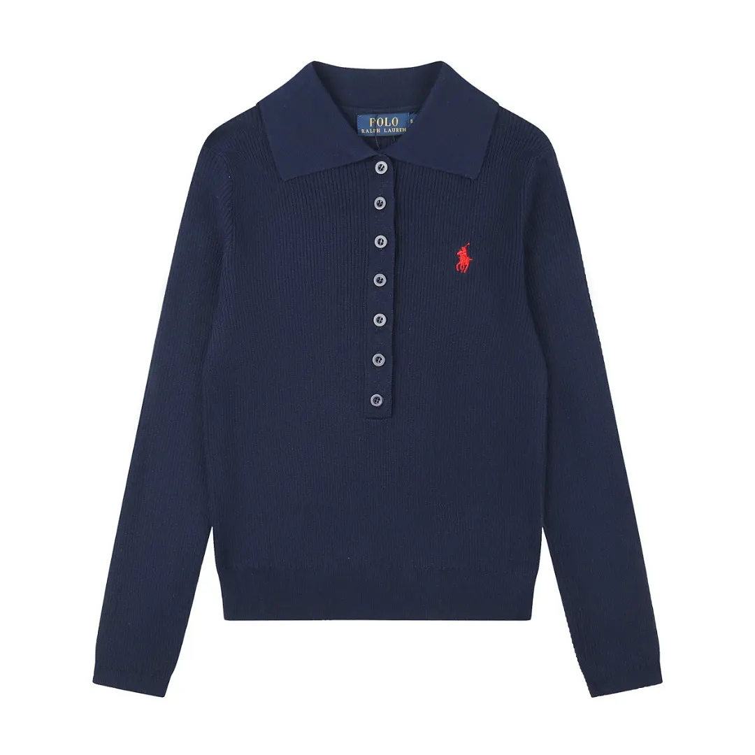 Slim-Fit Wool-Blend Polo Sweater D17022958
