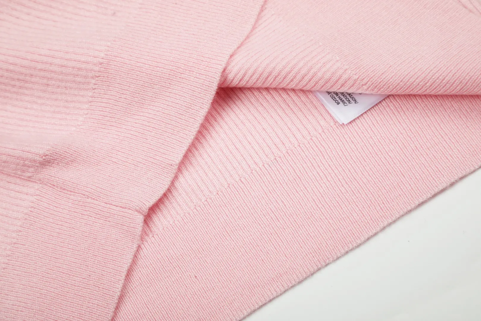 Ribbed Wool-Blend Polo Sweater D17022957 — view 8