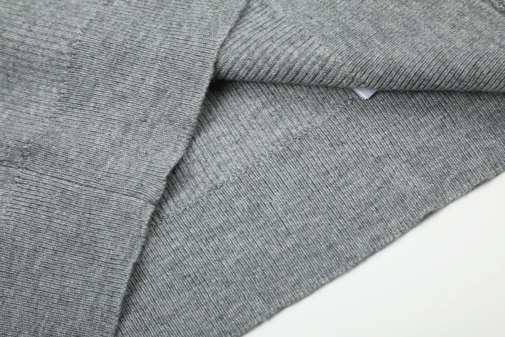 Ribbed Wool-Blend Polo Sweater D17022959 — view 9