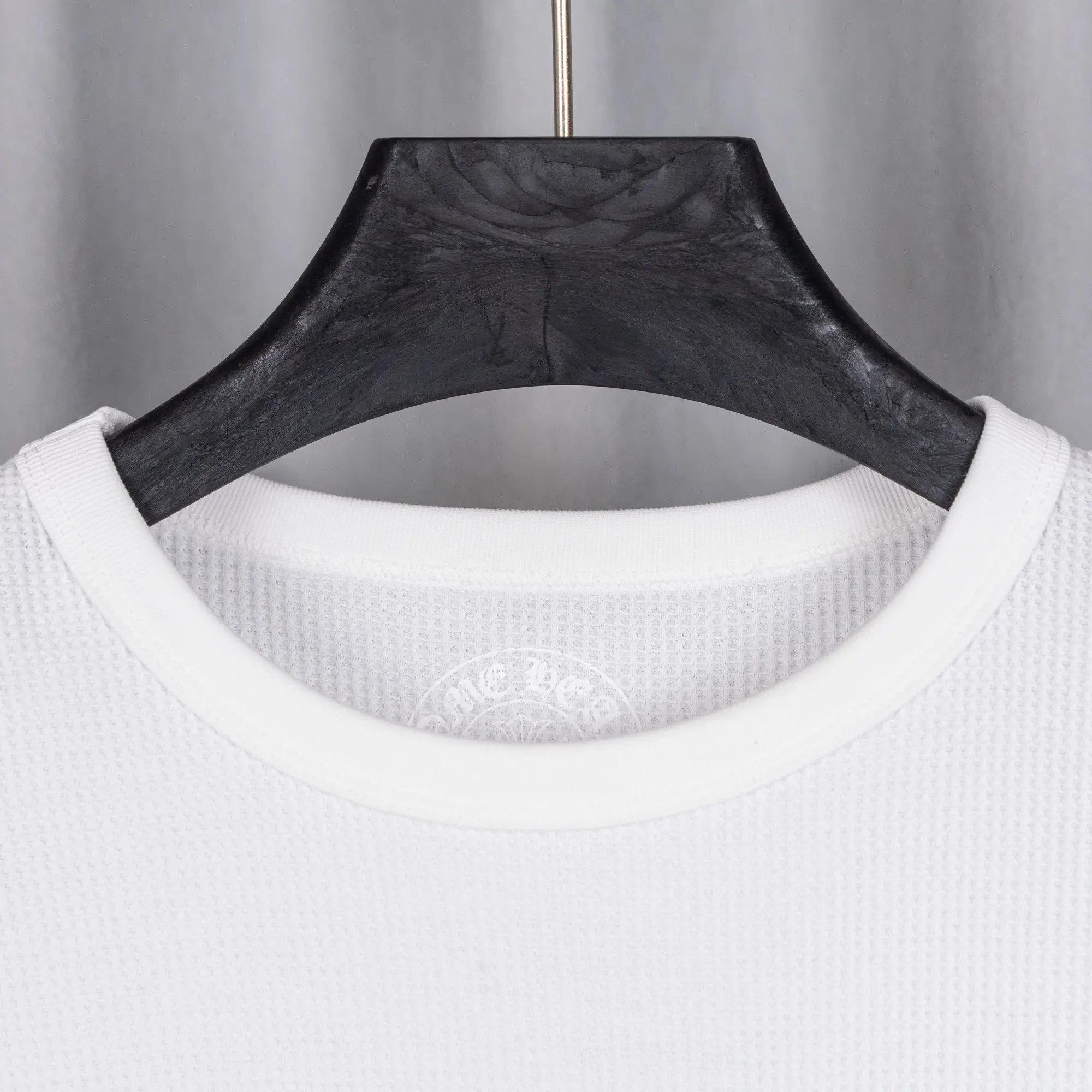 Chrome Hearts Waffle-Knit Long-Sleeve T-Shirt D18021028 — view 4