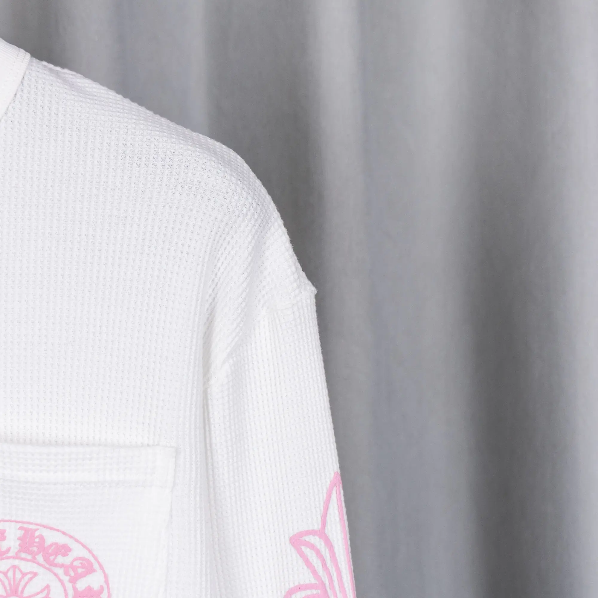 Chrome Hearts Waffle-Knit Long-Sleeve T-Shirt D18021028 — view 11