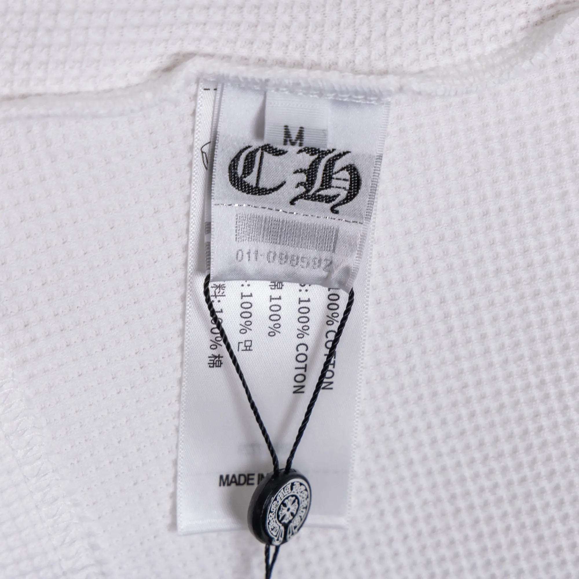 Chrome Hearts Waffle-Knit Long-Sleeve T-Shirt D18021028 — view 14