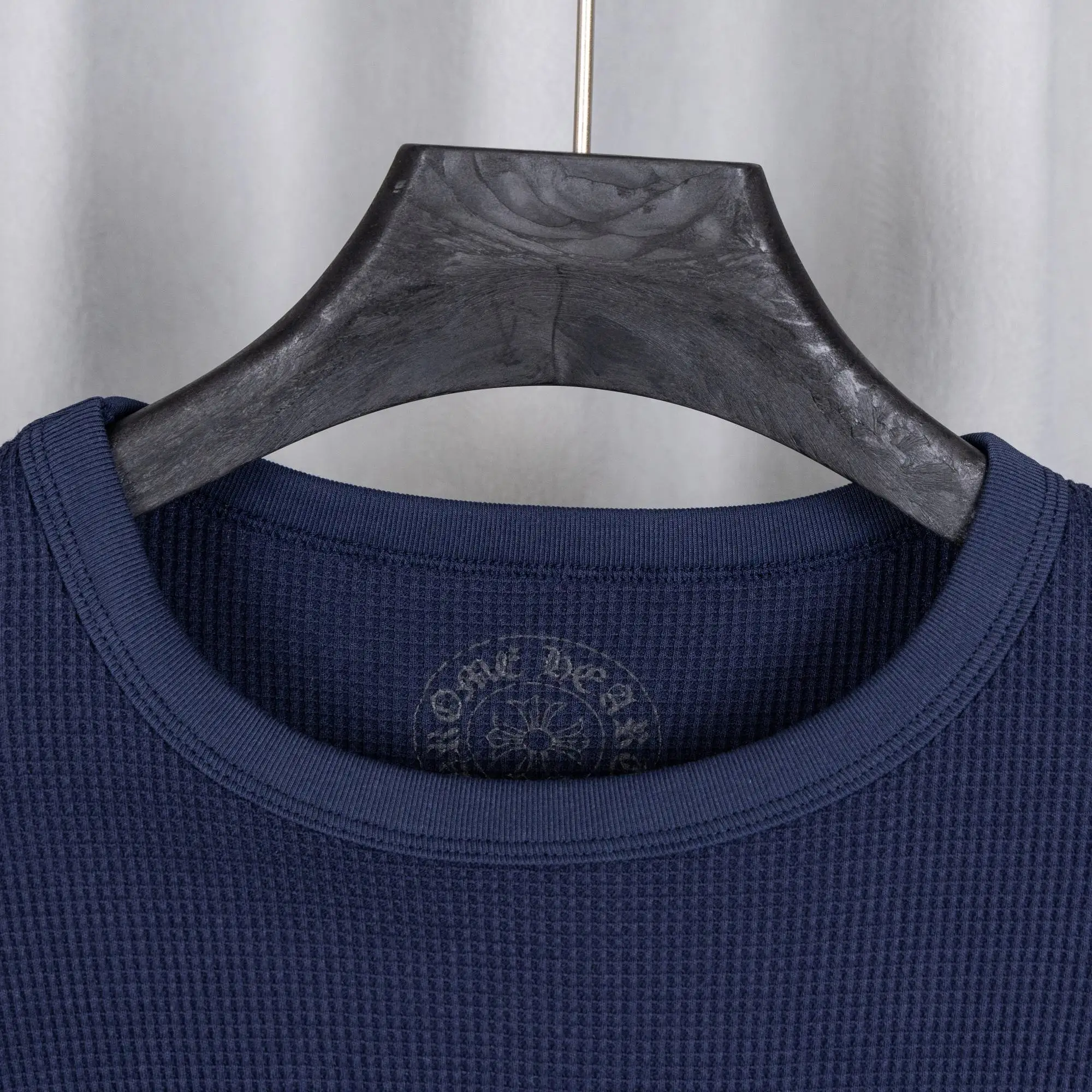 Chrome Hearts Waffle-Knit Long-Sleeve T-Shirt D18021027 — view 4
