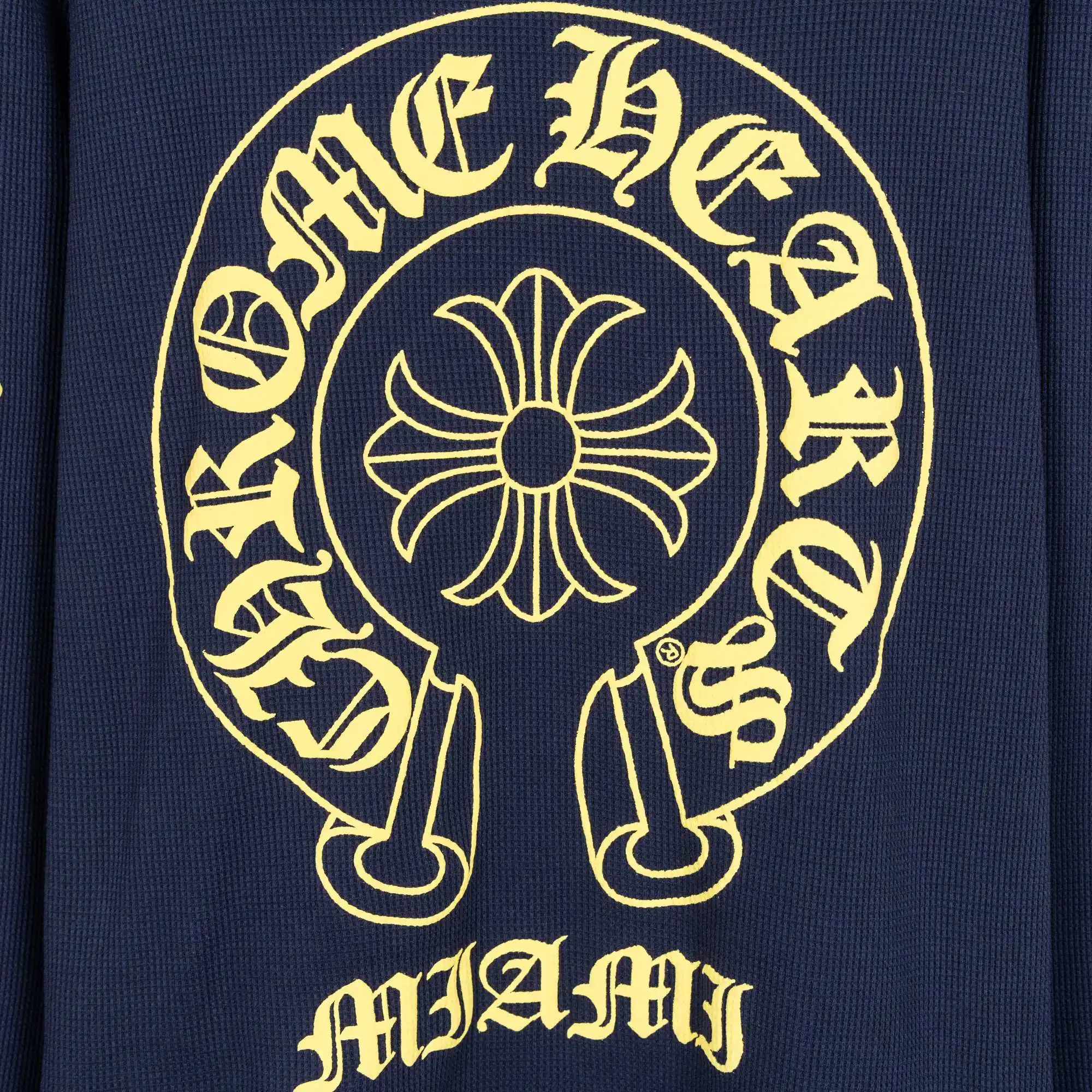 Chrome Hearts Waffle-Knit Long-Sleeve T-Shirt D18021027 — view 6