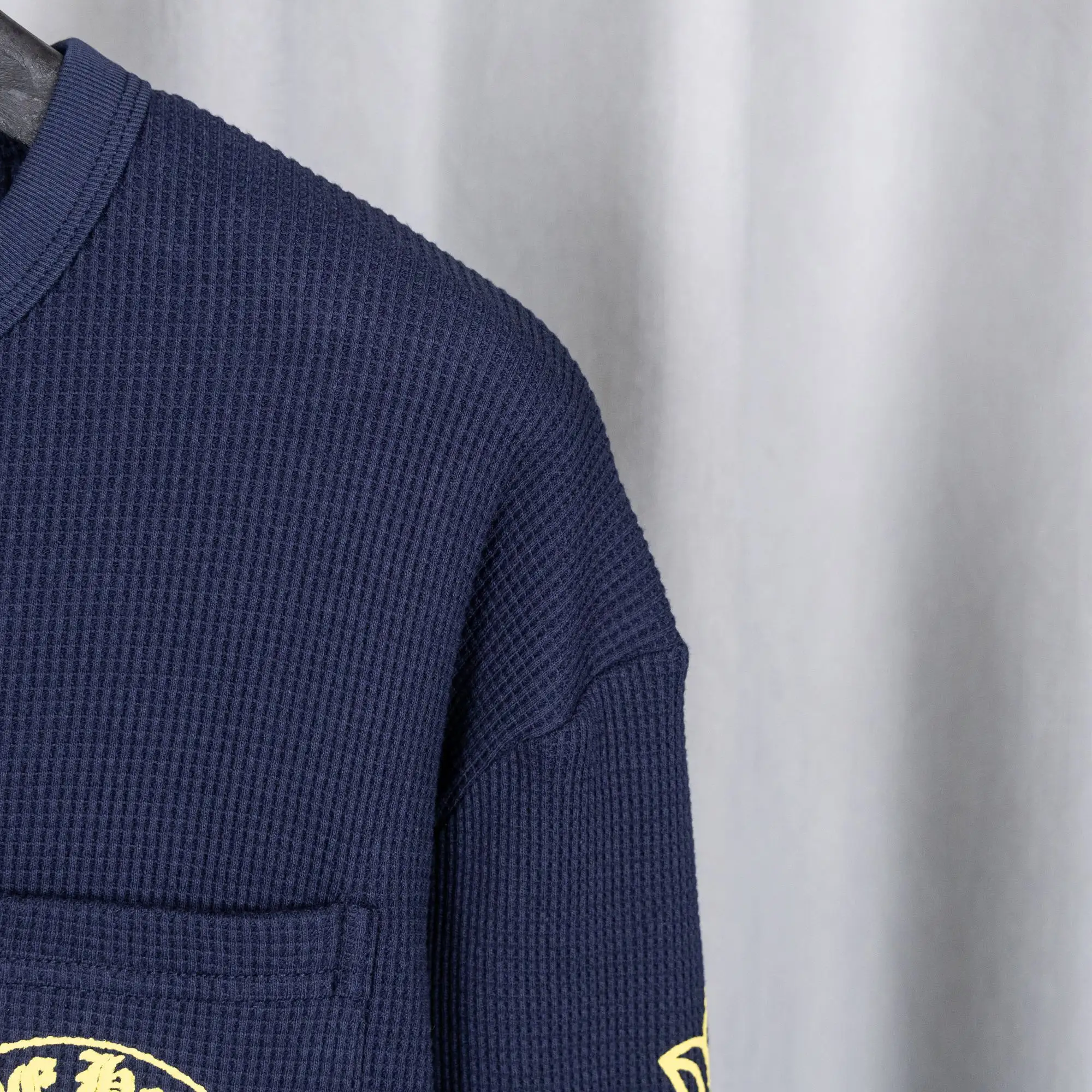Chrome Hearts Waffle-Knit Long-Sleeve T-Shirt D18021027 — view 11