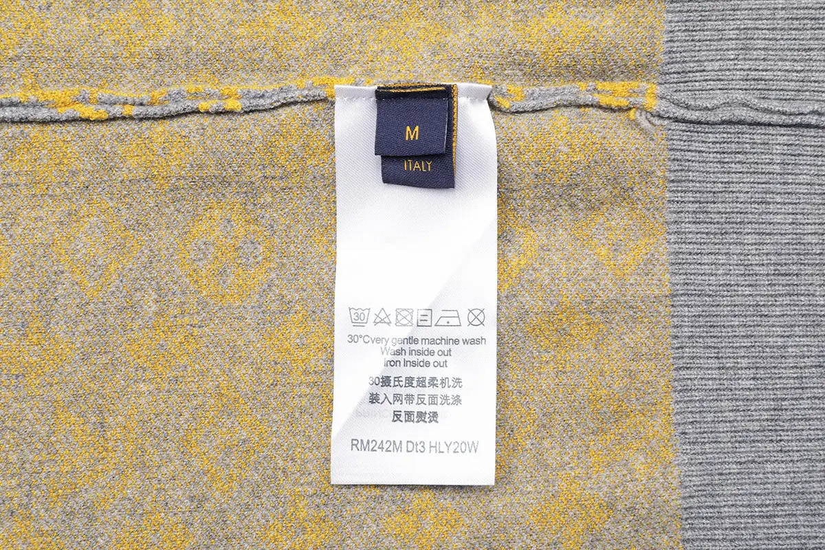 Monogram Glow Cotton-Silk Knit Sweater D18021098 — view 8