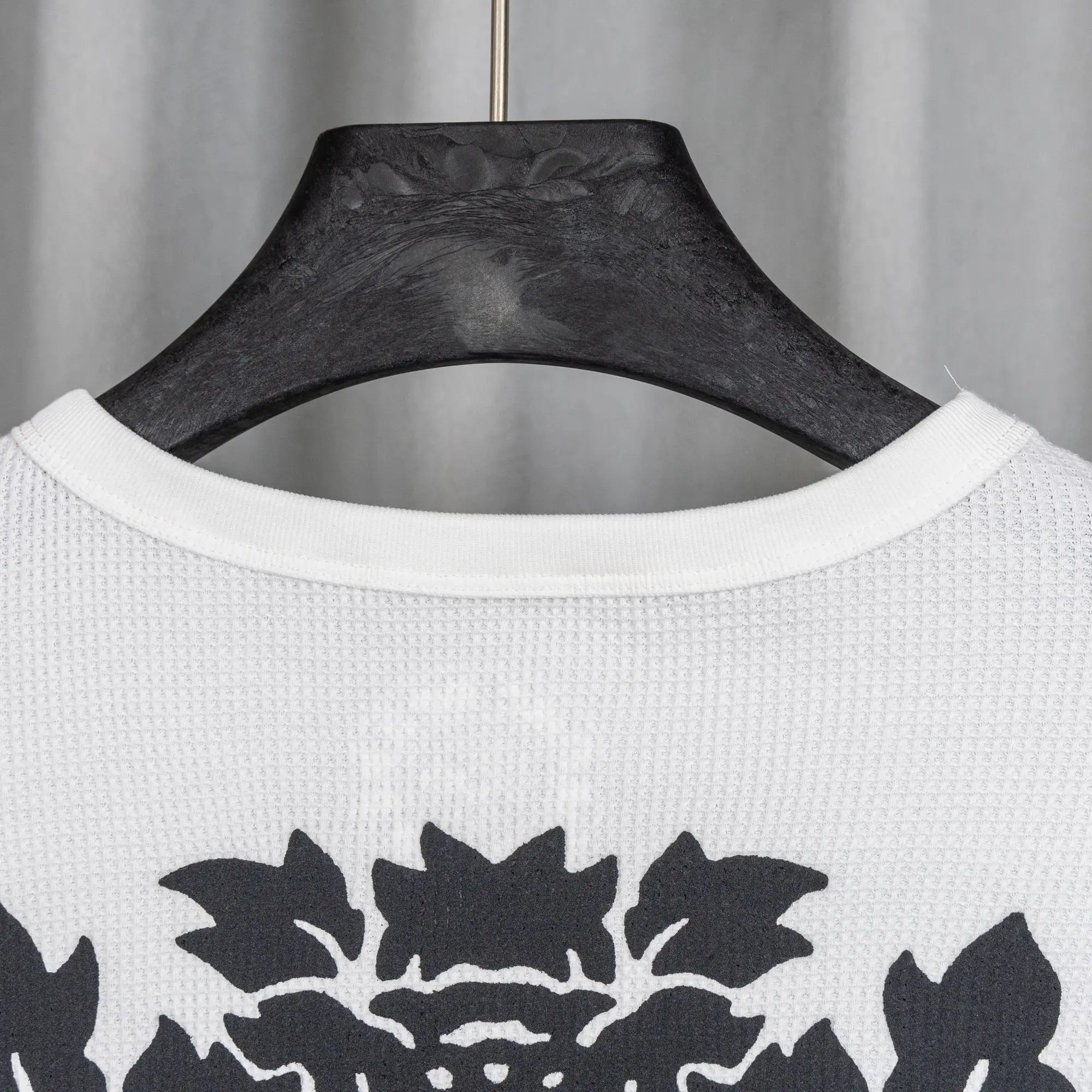 Chrome Hearts Waffle-Knit Long-Sleeve T-Shirt D19021040 — view 4