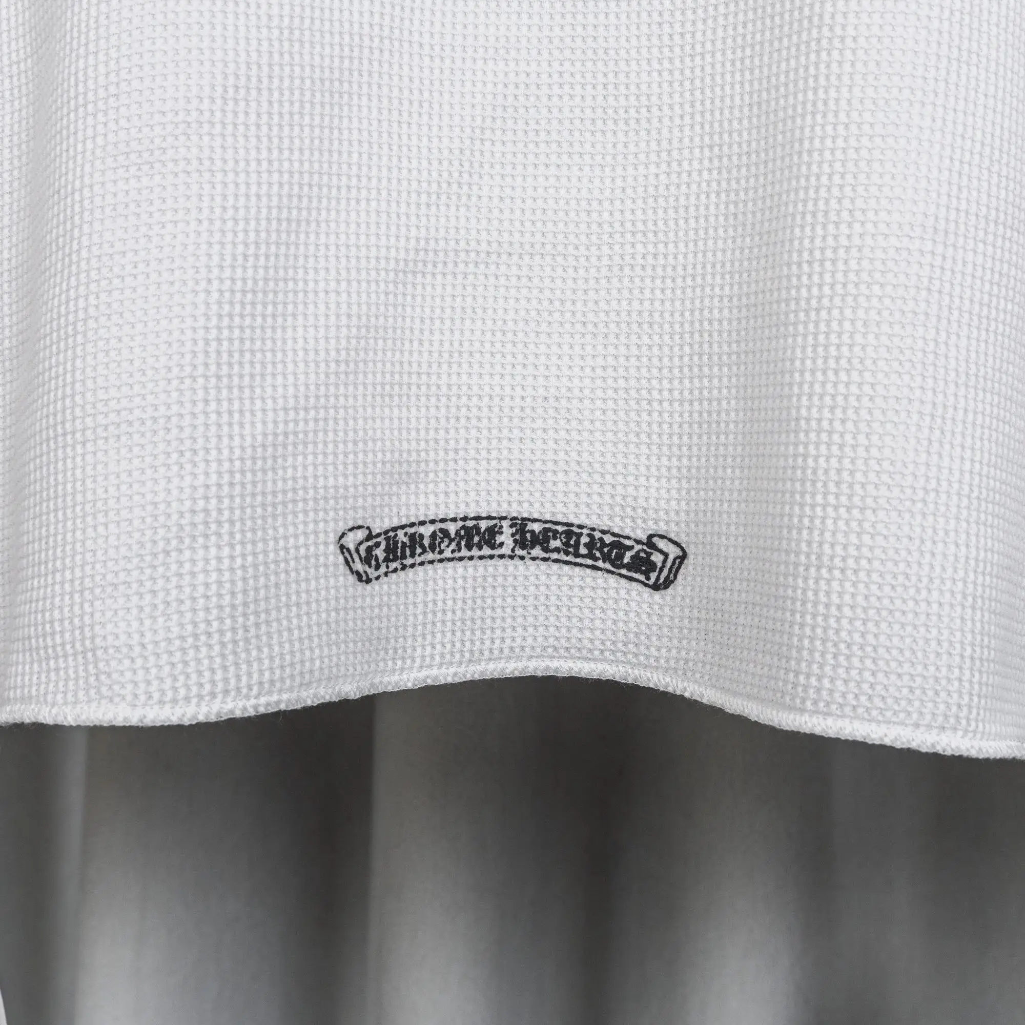 Chrome Hearts Waffle-Knit Long-Sleeve T-Shirt D19021040 — view 5