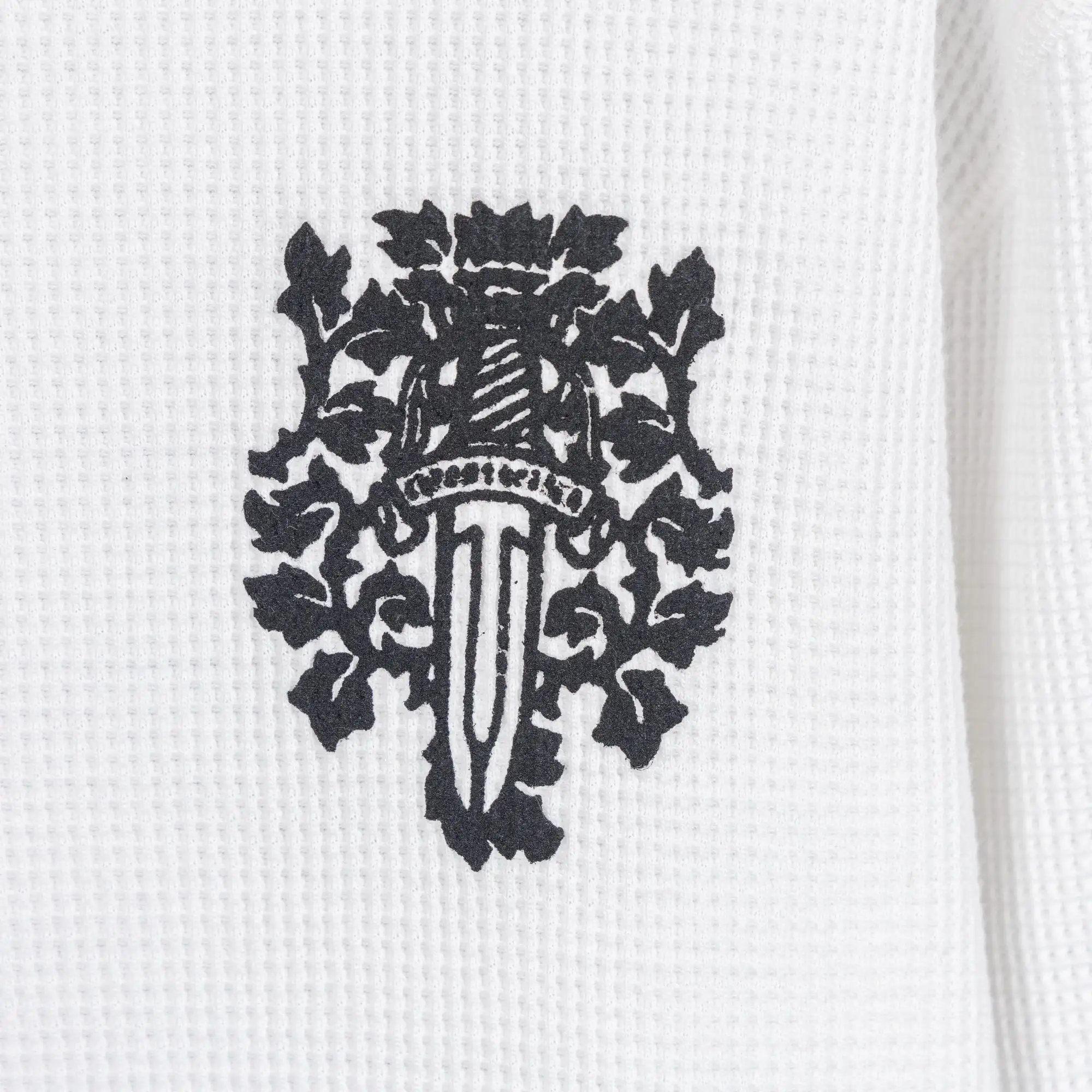 Chrome Hearts Waffle-Knit Long-Sleeve T-Shirt D19021040 — view 10
