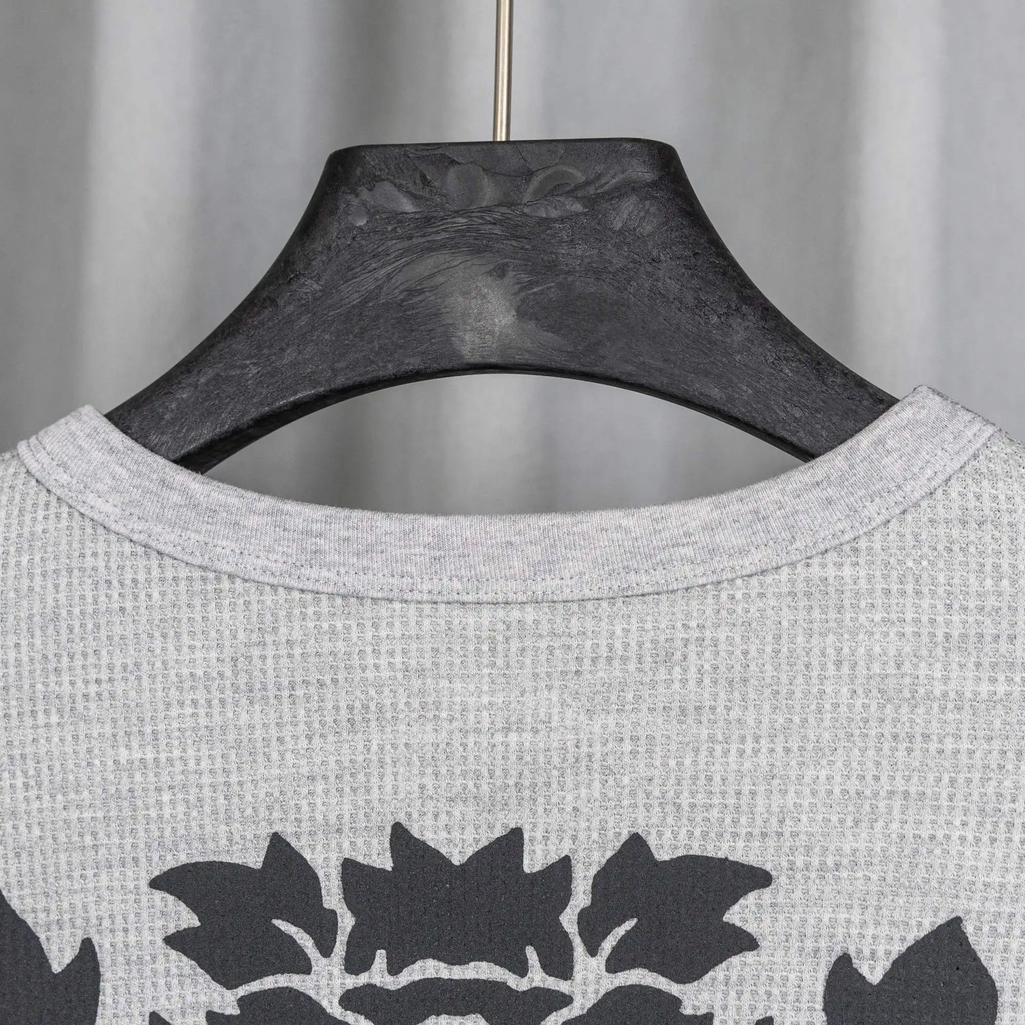 Chrome Hearts Waffle-Knit Long-Sleeve T-Shirt D19021039 — view 5