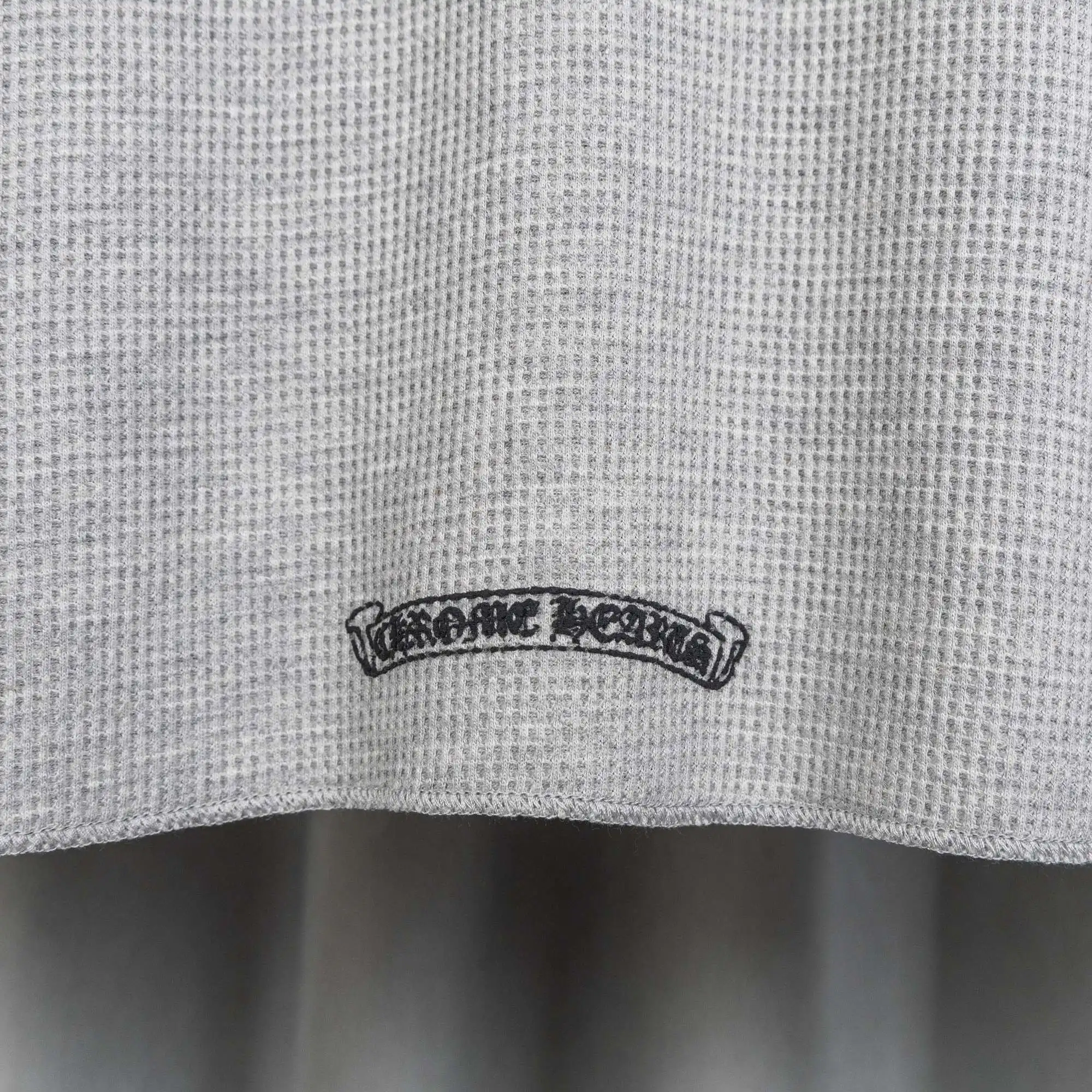 Chrome Hearts Waffle-Knit Long-Sleeve T-Shirt D19021039 — view 12