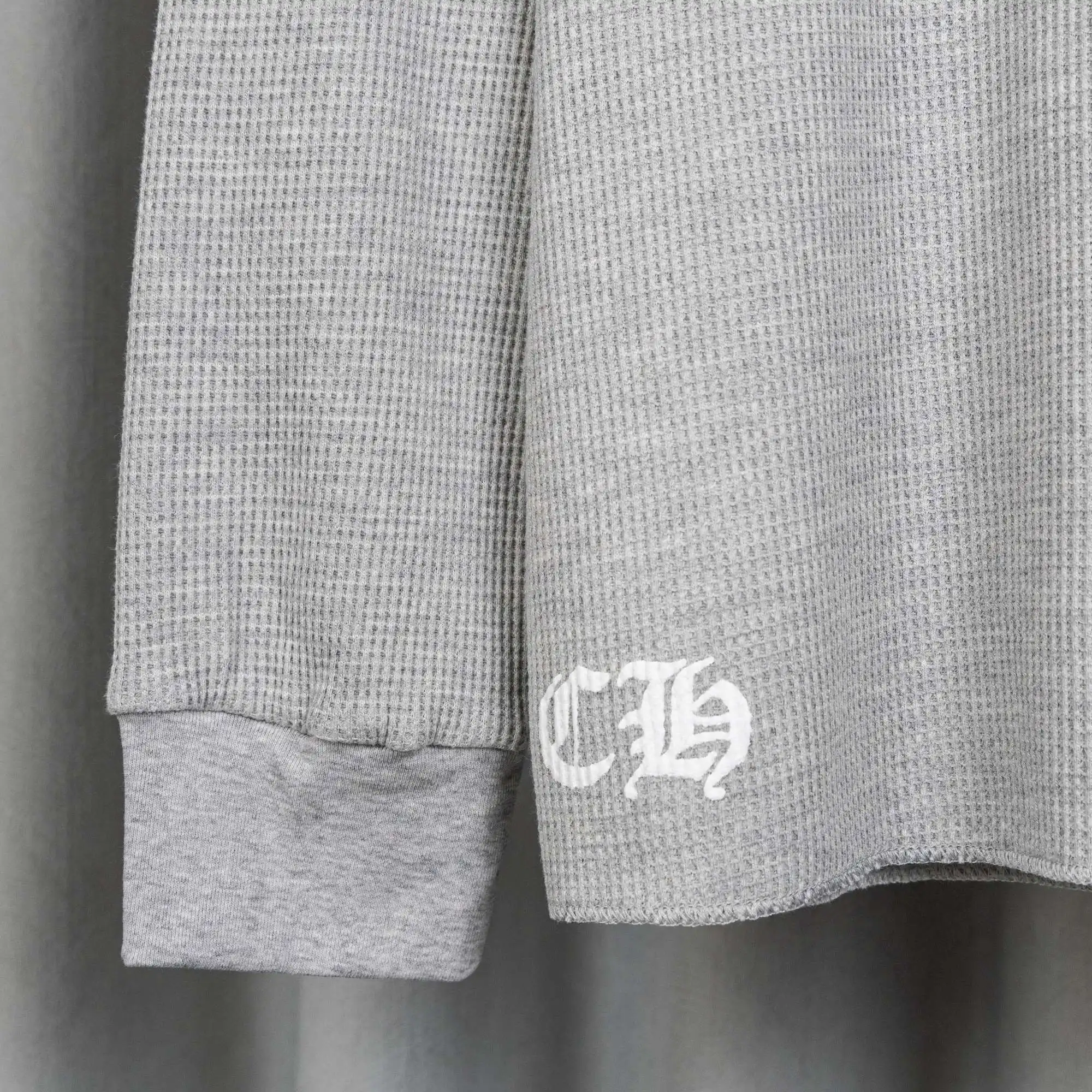 Chrome Hearts Waffle-Knit Long-Sleeve T-Shirt D19021039 — view 14