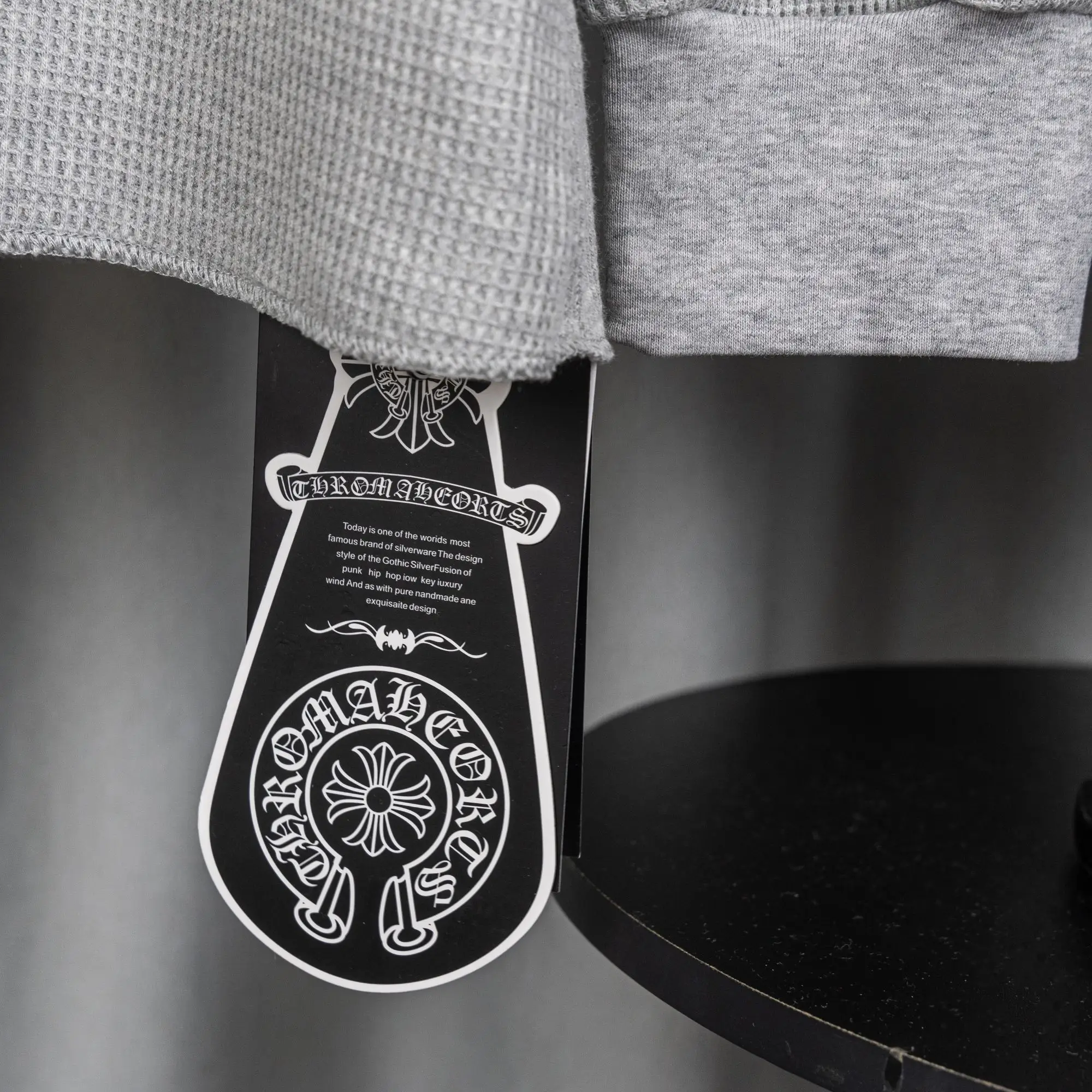 Chrome Hearts Waffle-Knit Long-Sleeve T-Shirt D19021039 — view 16