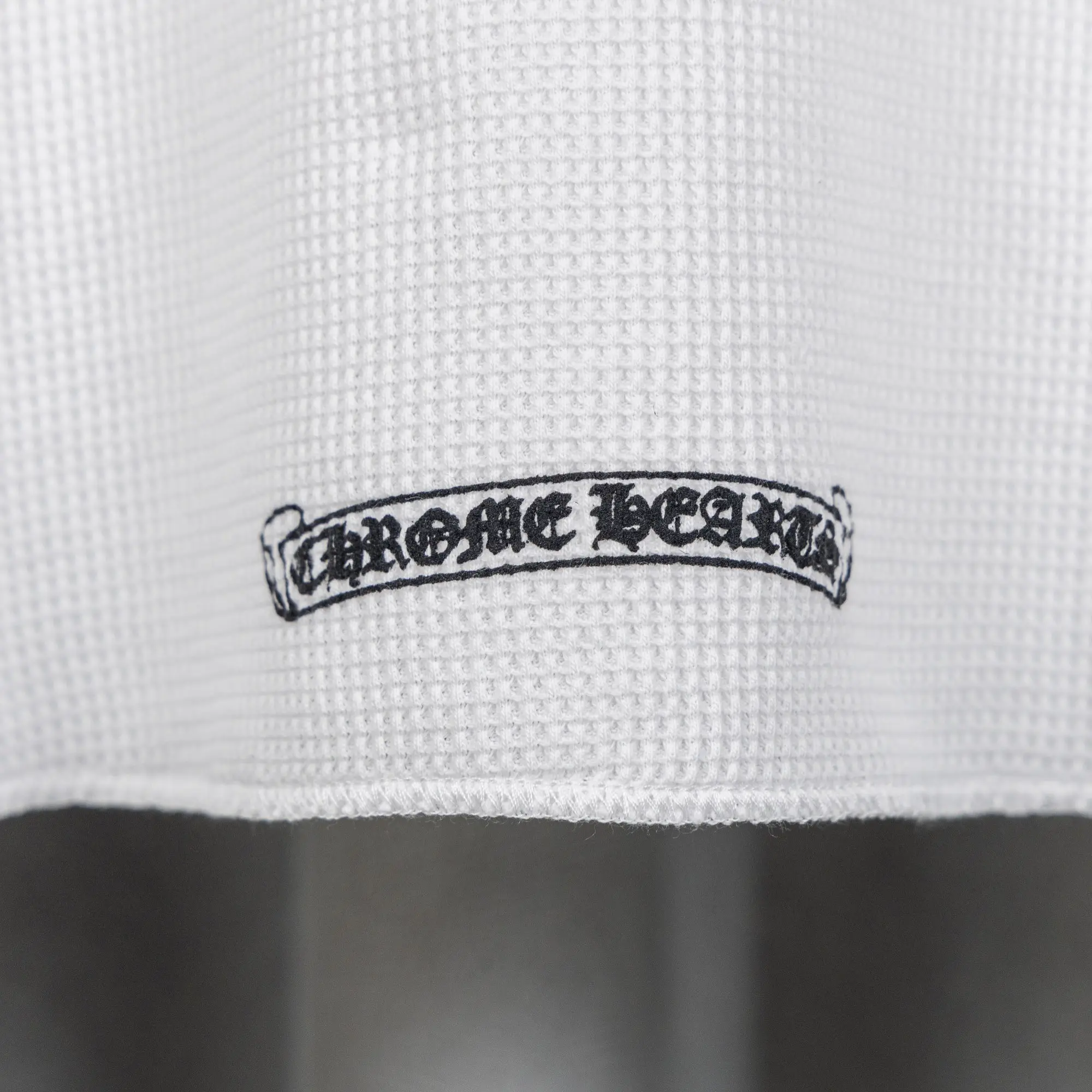 Chrome Hearts Waffle-Knit Long-Sleeve T-Shirt D19021043 — view 6