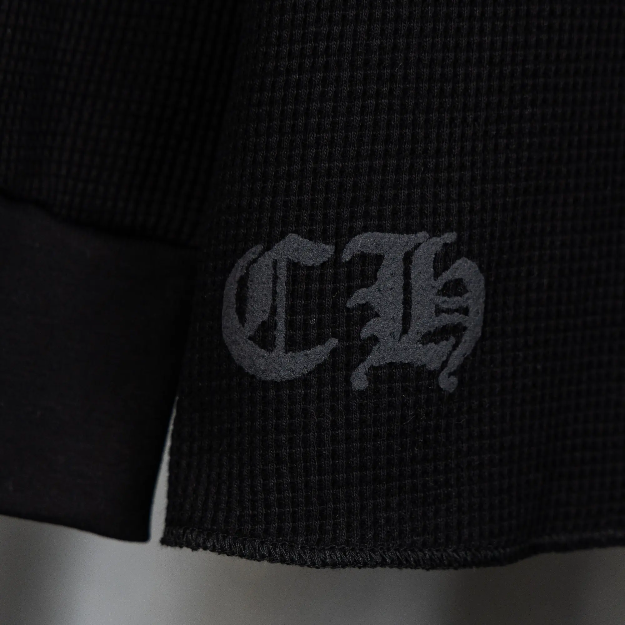 Chrome Hearts Waffle-Knit Long-Sleeve T-Shirt D19021041 — view 9