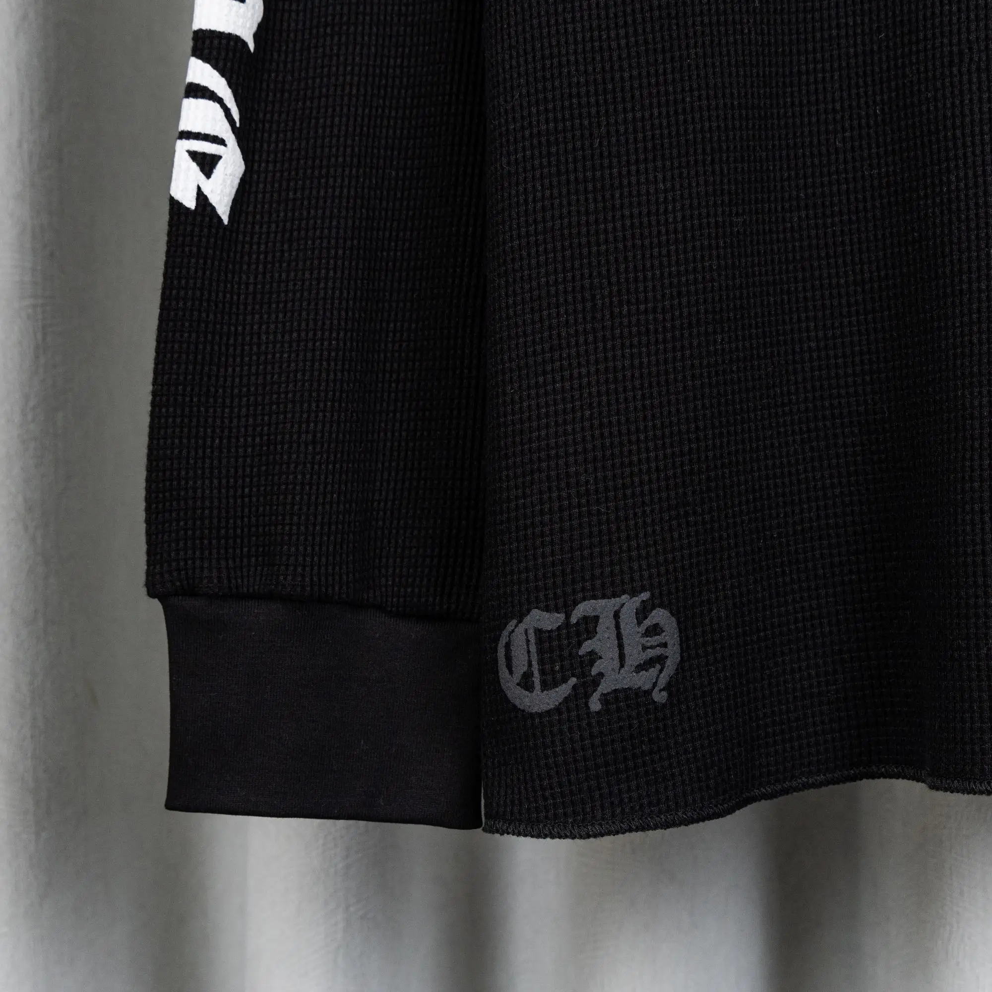 Chrome Hearts Waffle-Knit Long-Sleeve T-Shirt D19021041 — view 12