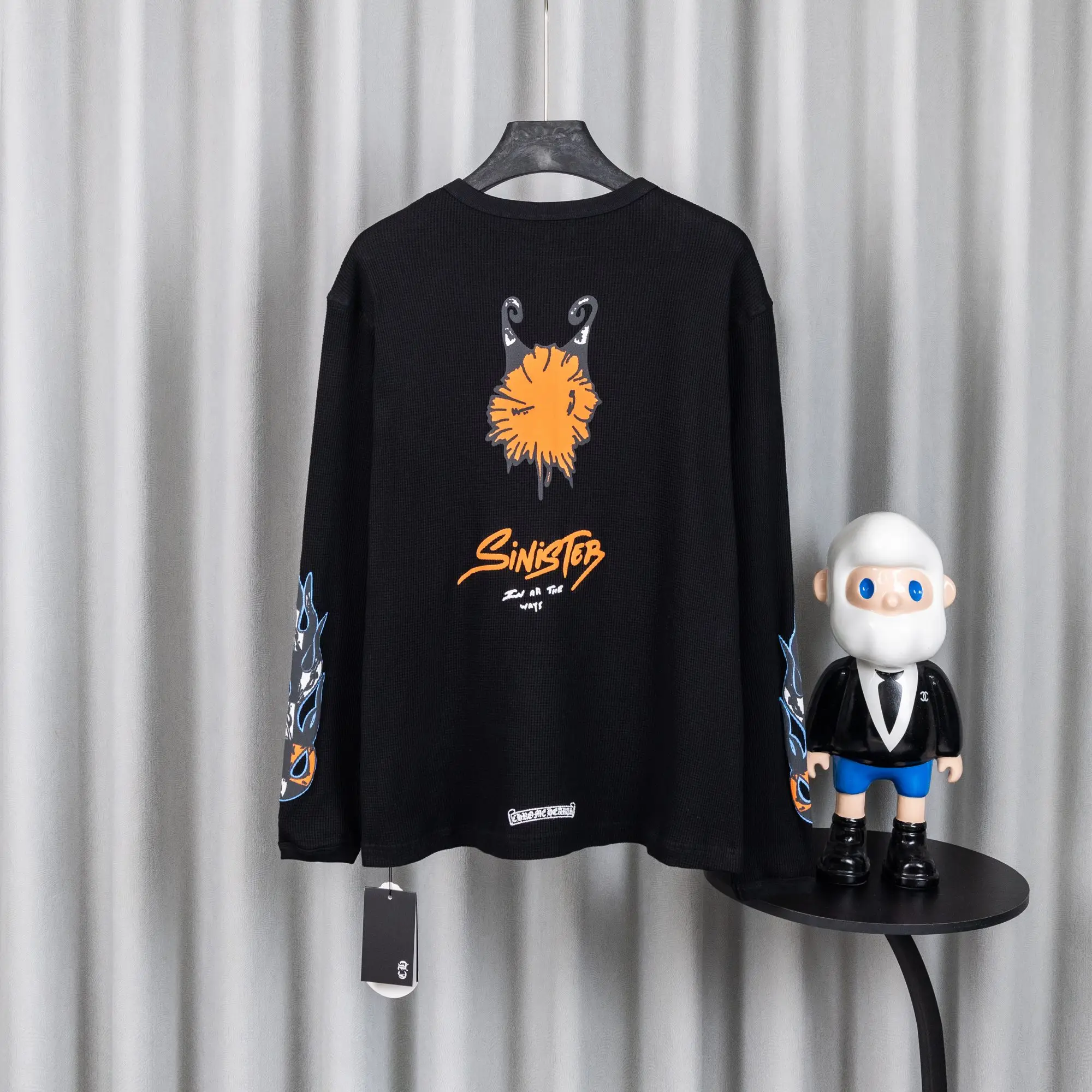 Chrome Hearts Waffle-Knit Long-Sleeve T-Shirt D19021034 — view 2