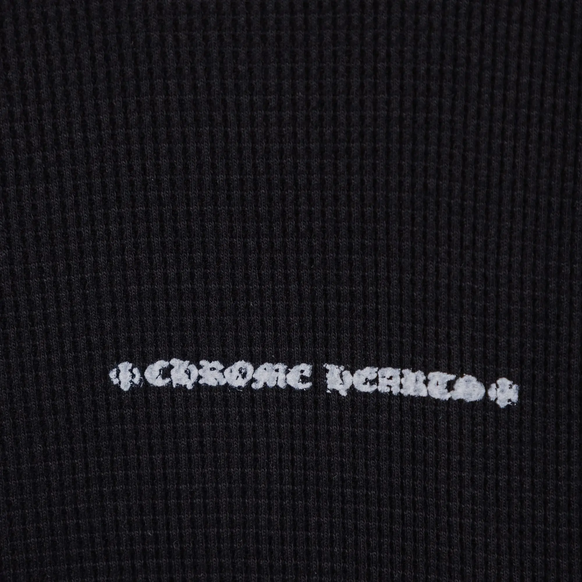 Chrome Hearts Waffle-Knit Long-Sleeve T-Shirt D19021034 — view 11