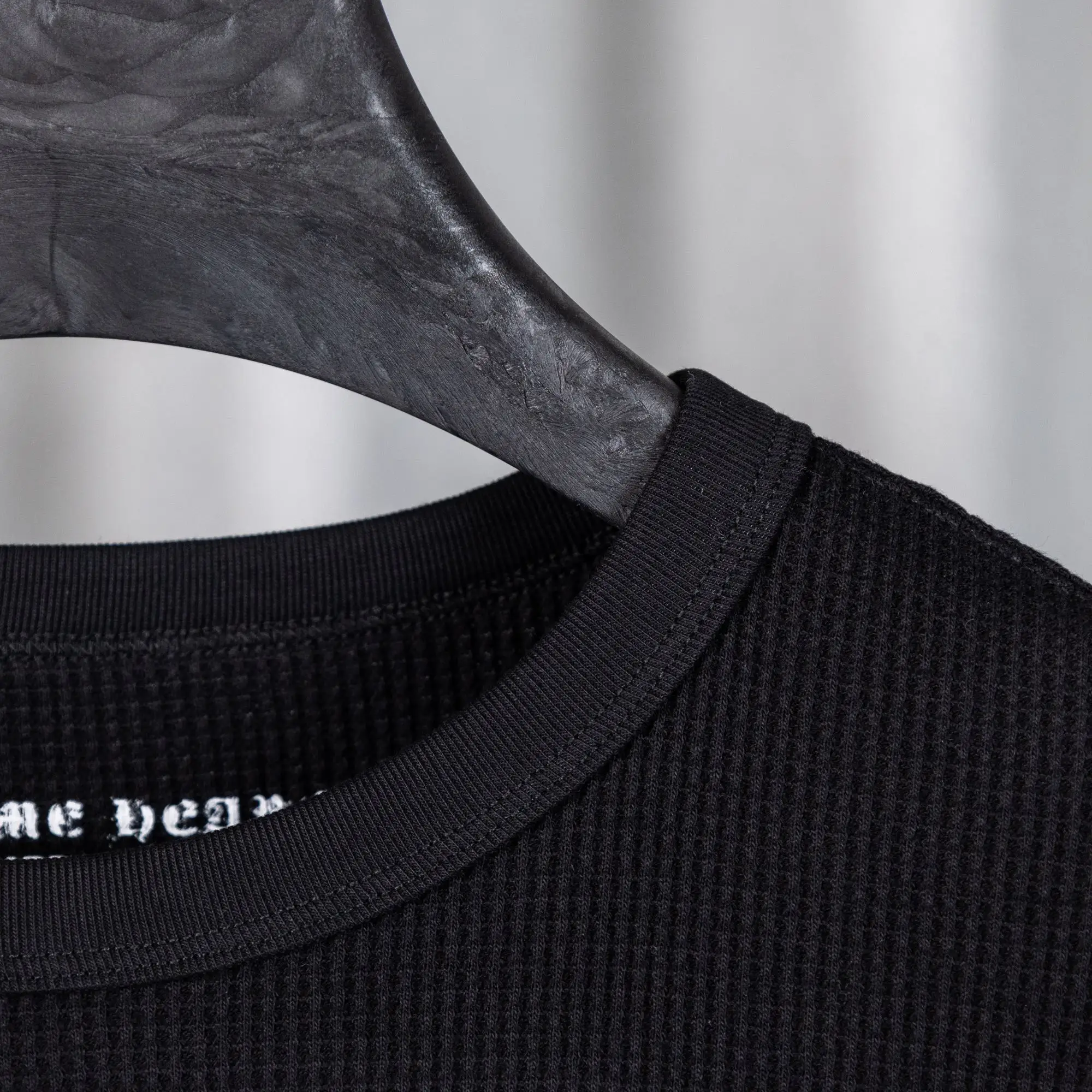 Chrome Hearts Waffle-Knit Long-Sleeve T-Shirt D19021034 — view 12