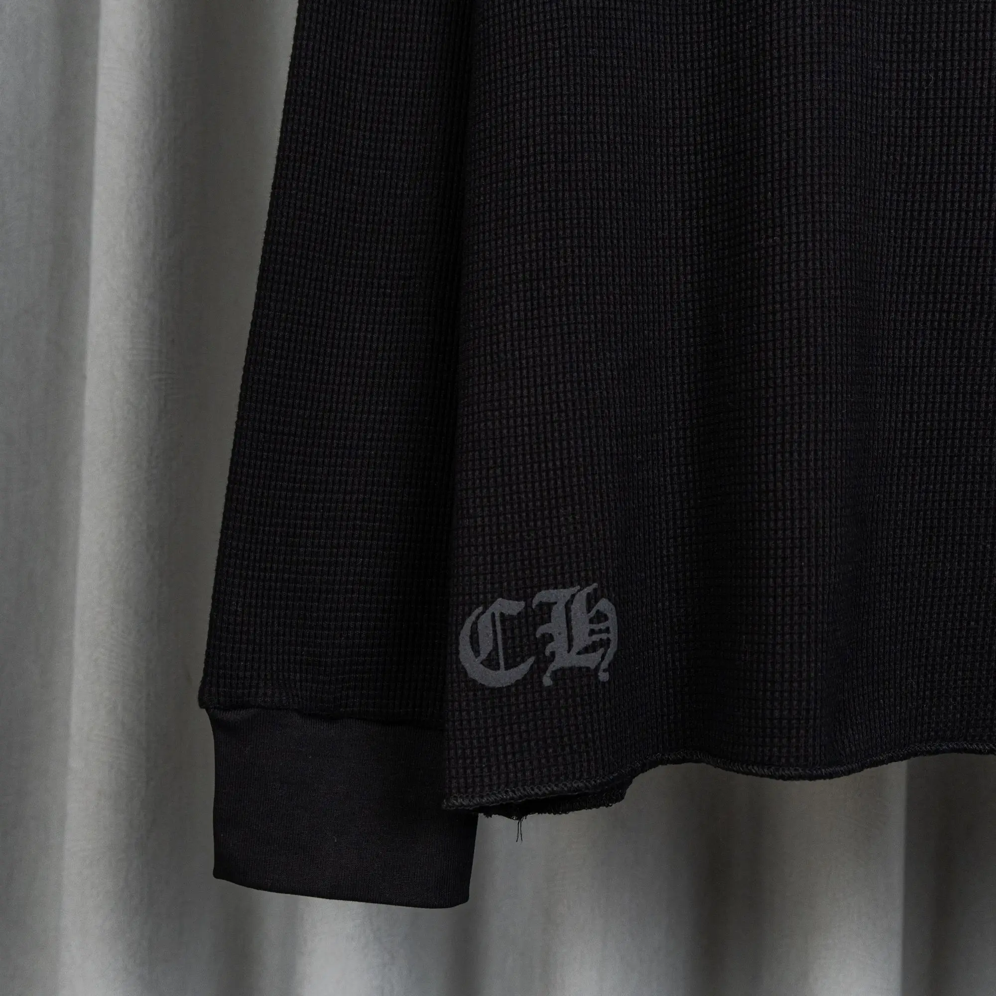 Chrome Hearts Waffle-Knit Long-Sleeve T-Shirt D19021038 — view 8