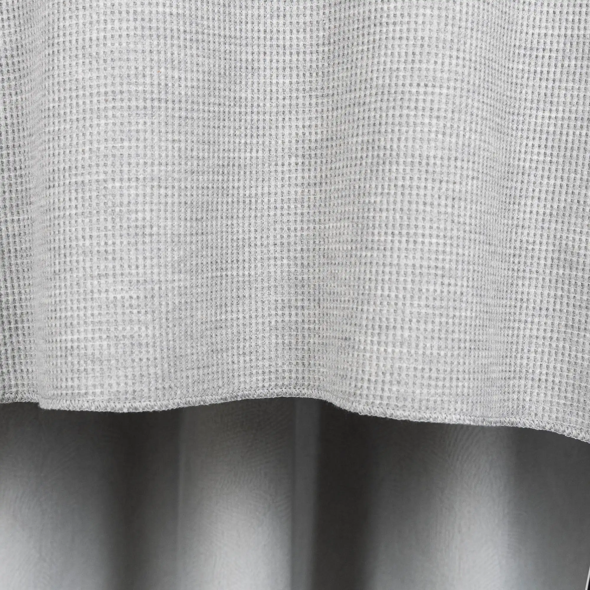 Logo-Print Waffle-Knit Long-Sleeved T-Shirt D19021042 — view 10