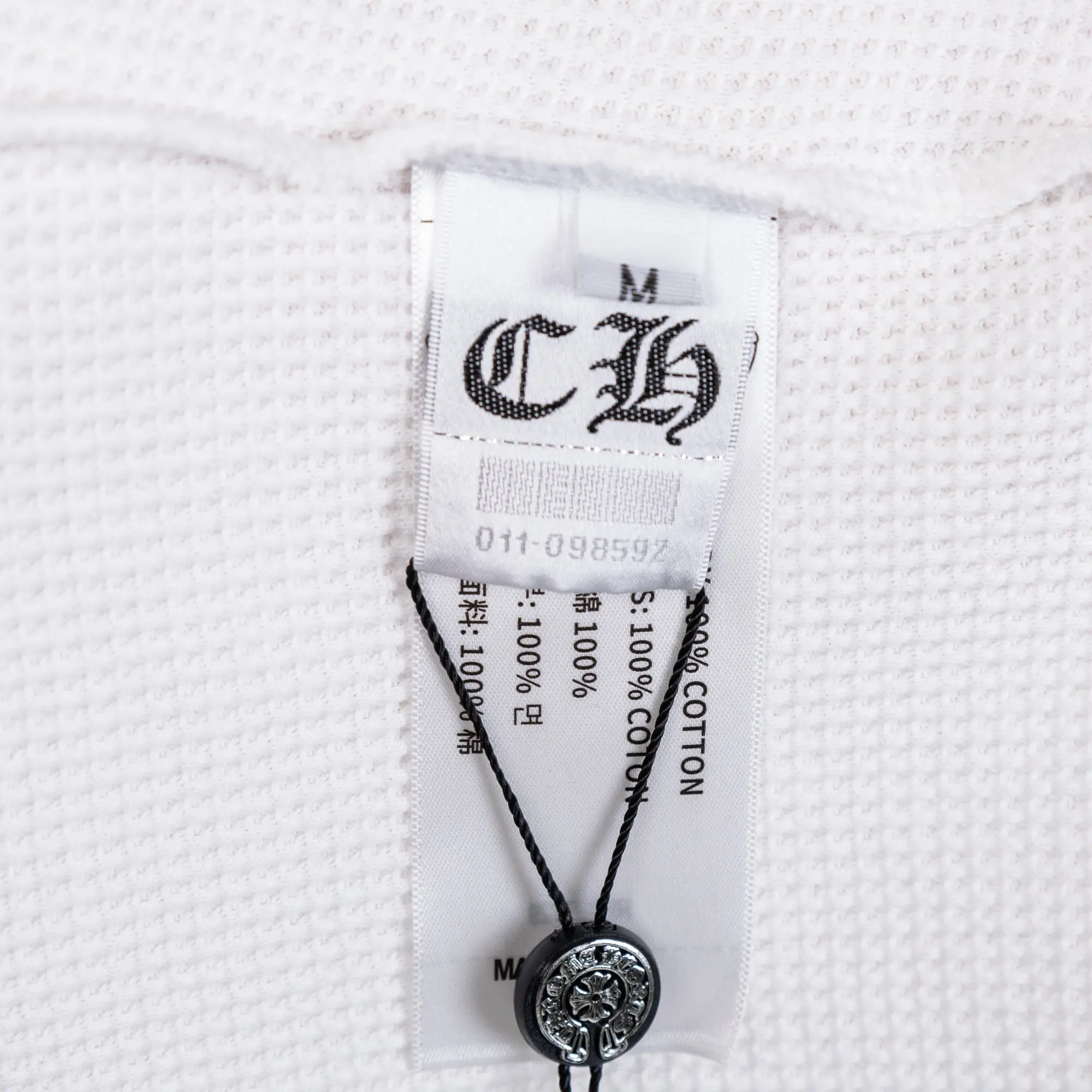 Chrome Hearts Waffle-Knit Long-Sleeve T-Shirt D19021035 — view 8